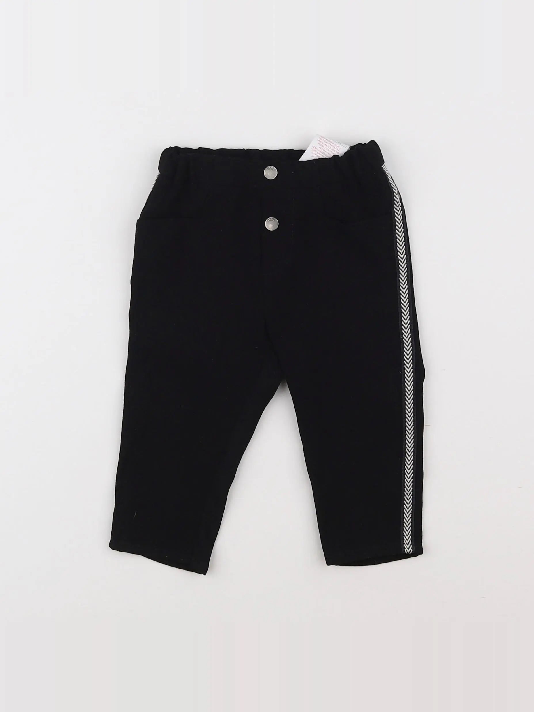 IKKS - pantalon noir - 6 mois