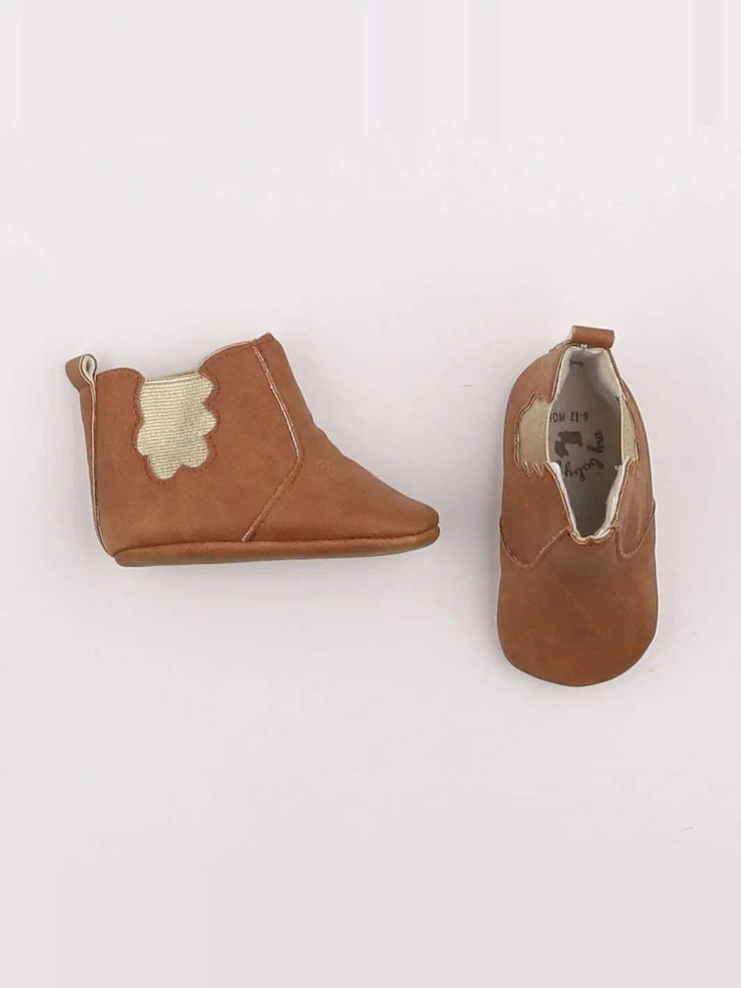 My Baby Factory - chaussons marron - pointure 18/19