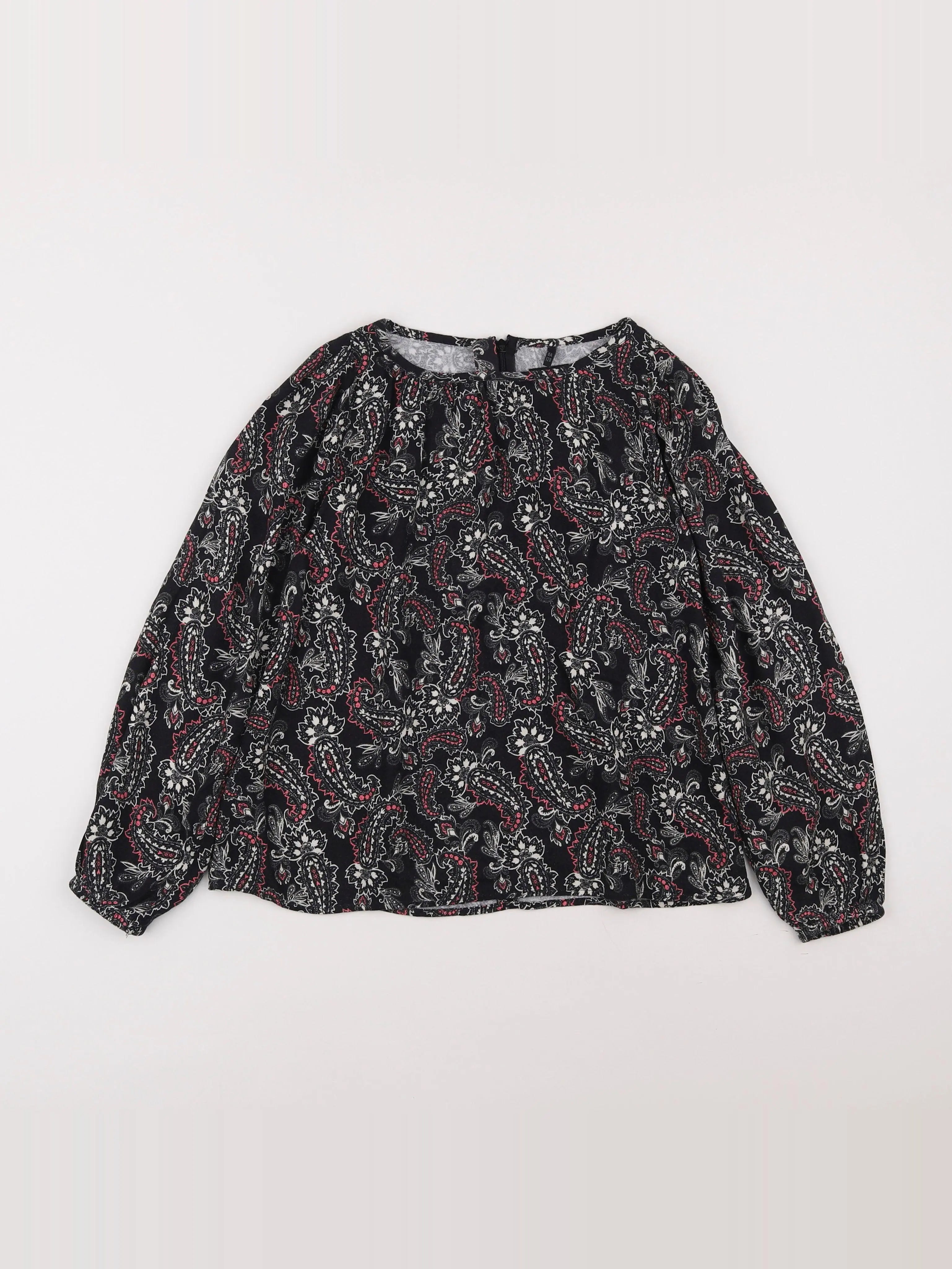 IKKS - blouse noir - 8 ans