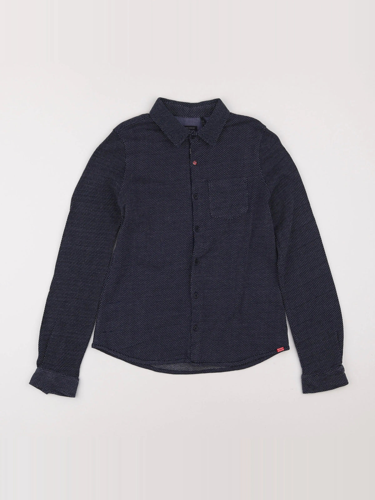 IKKS - chemise bleu - 10 ans