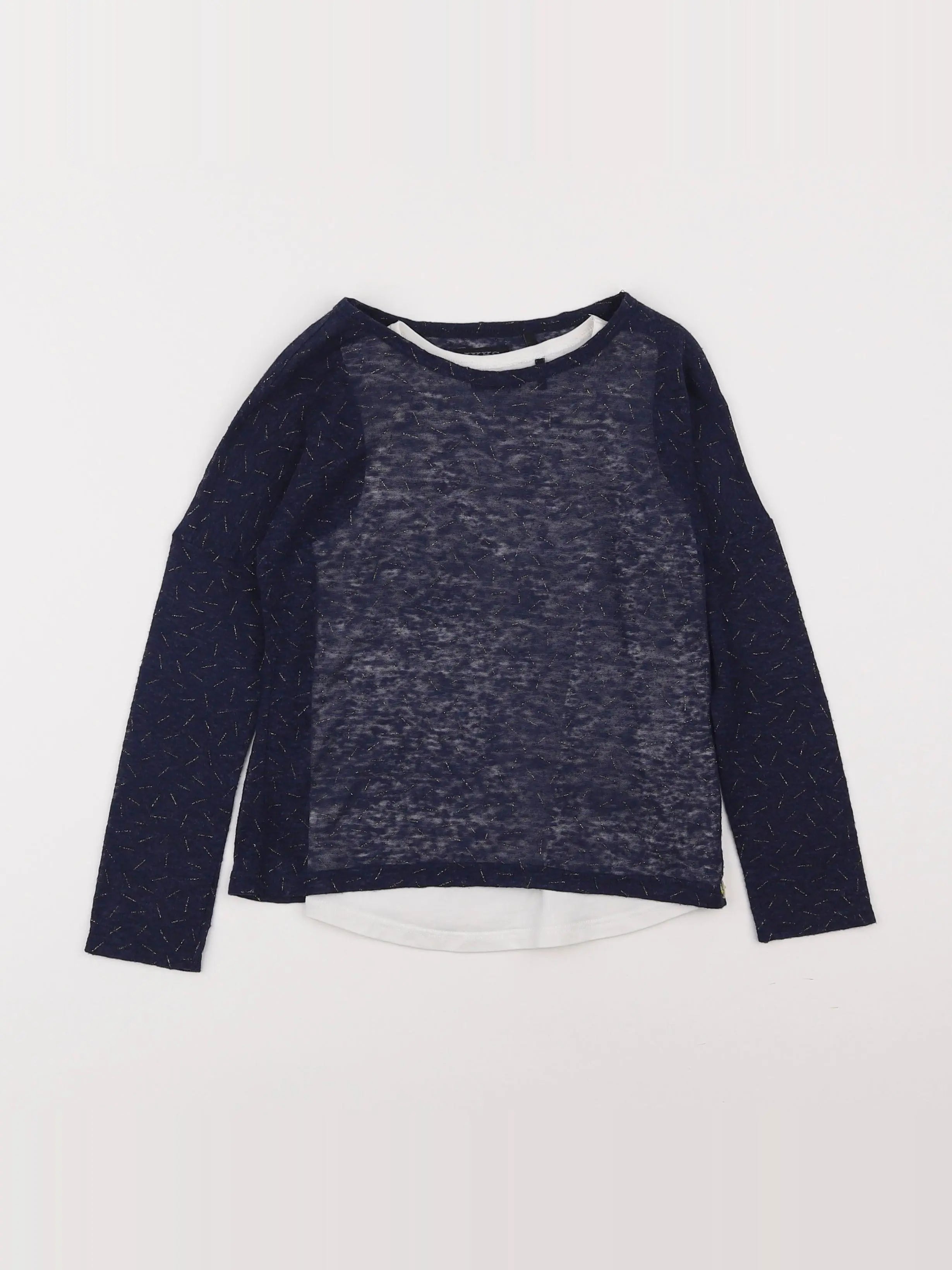 IKKS - tee-shirt bleu - 5 ans