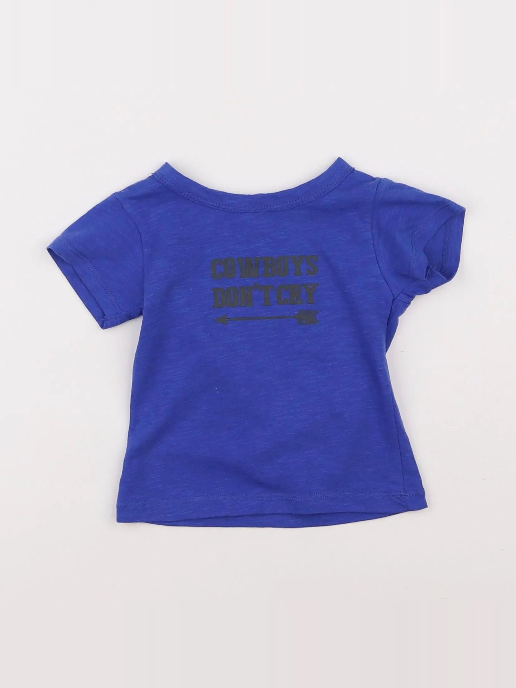 Louis Louise - tee-shirt bleu - 6 mois