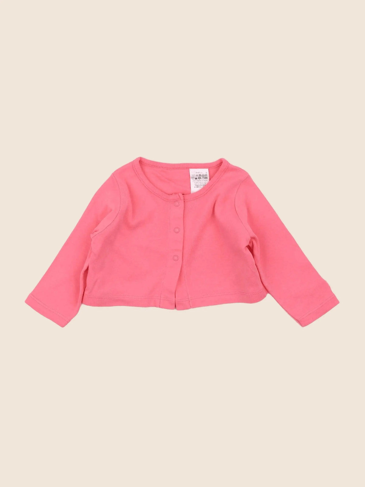 Petit Bateau - sweat rose - 6 mois
