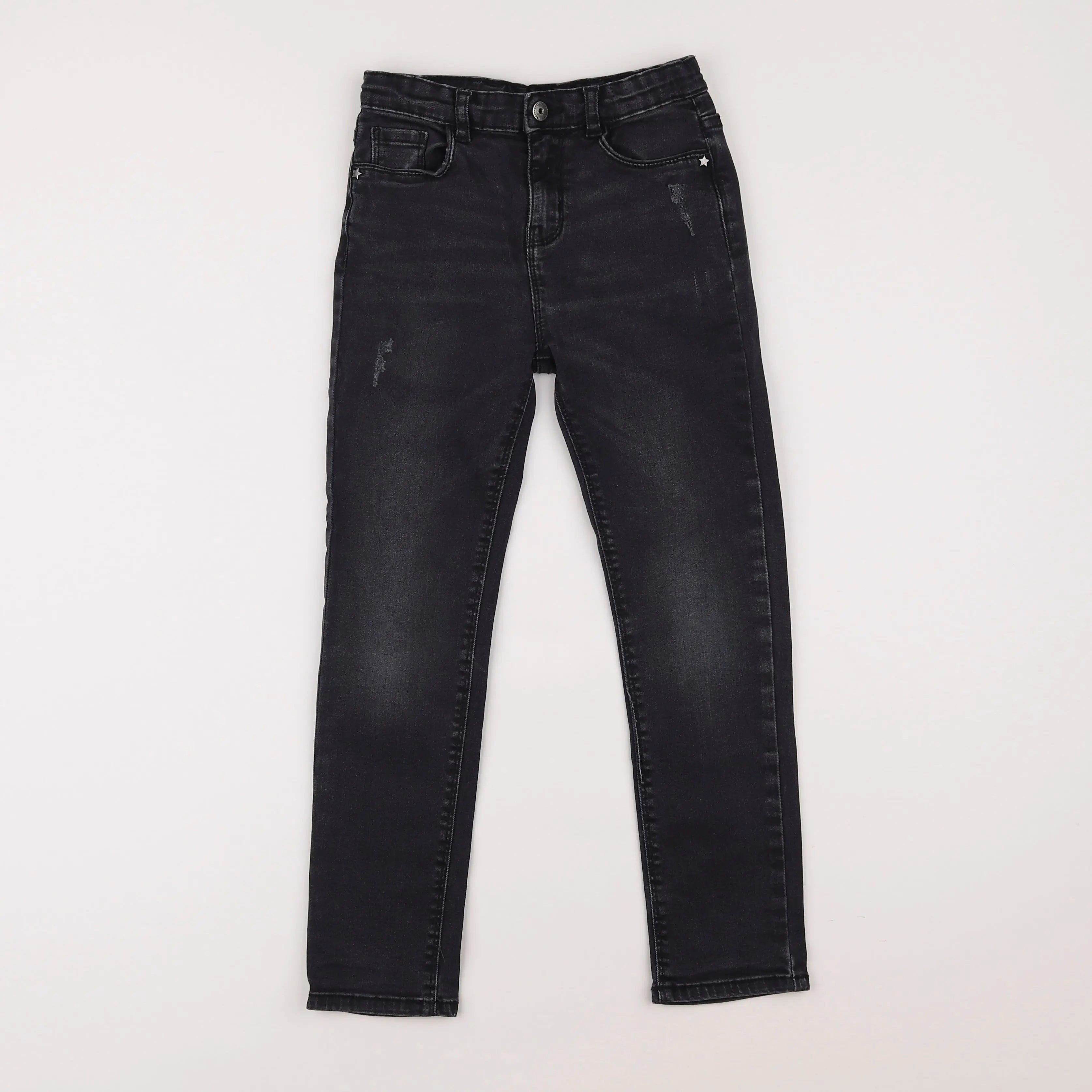 Vertbaudet - jean noir - 8 ans