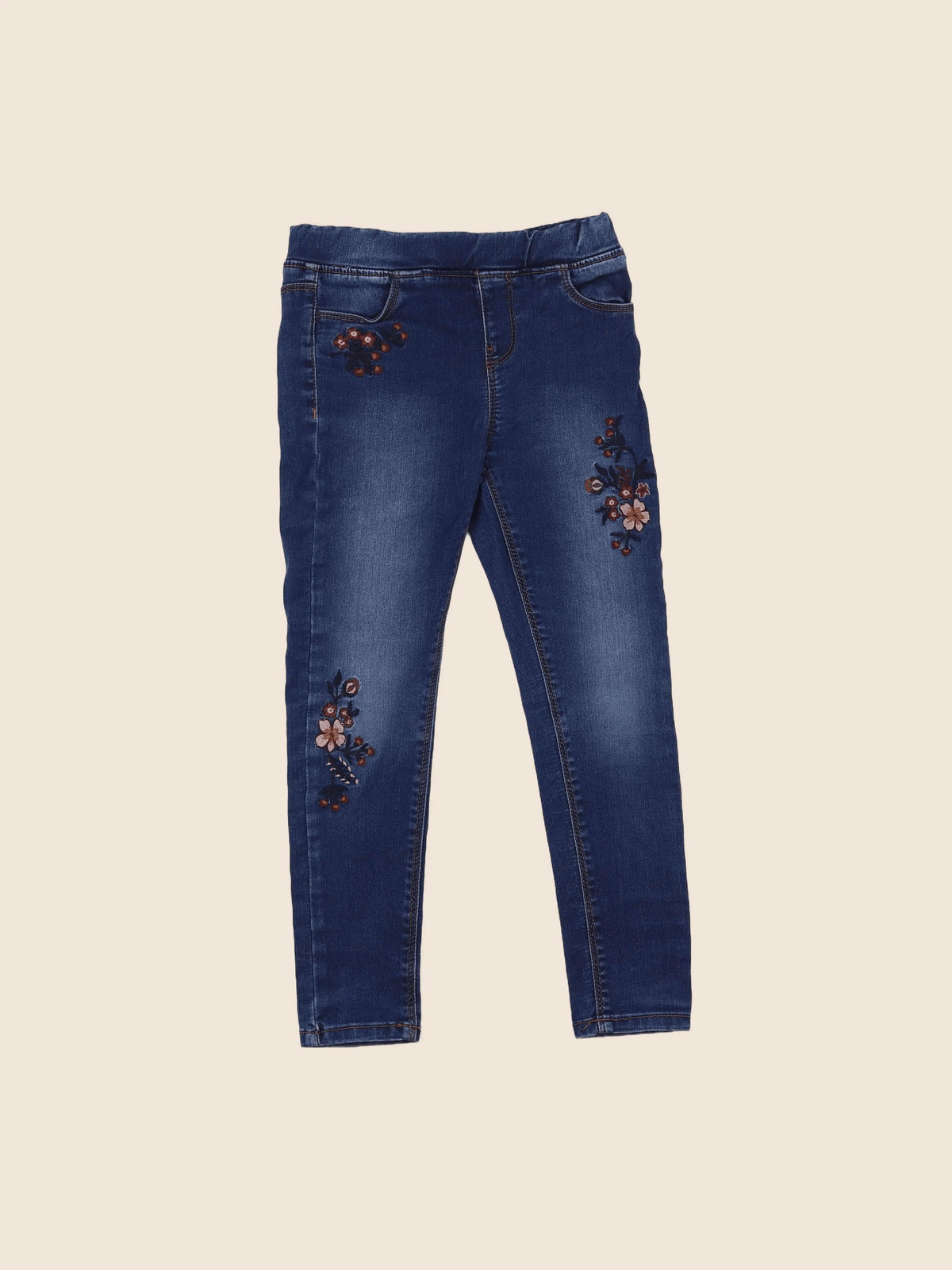 Vertbaudet - jegging bleu - 8 ans