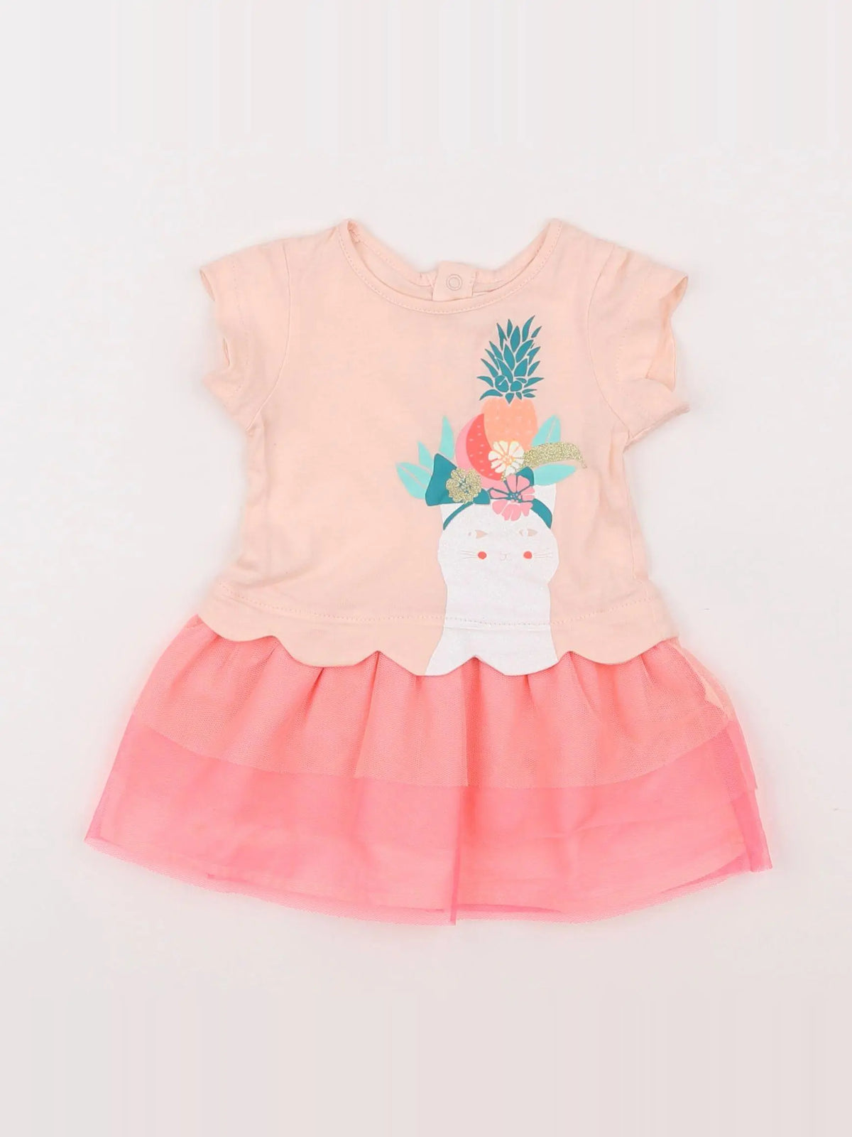 Billie Blush - robe rose - 3 mois