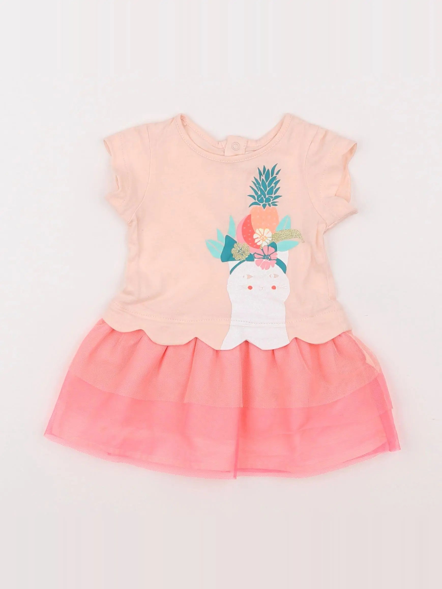 Billie Blush - robe rose - 3 mois