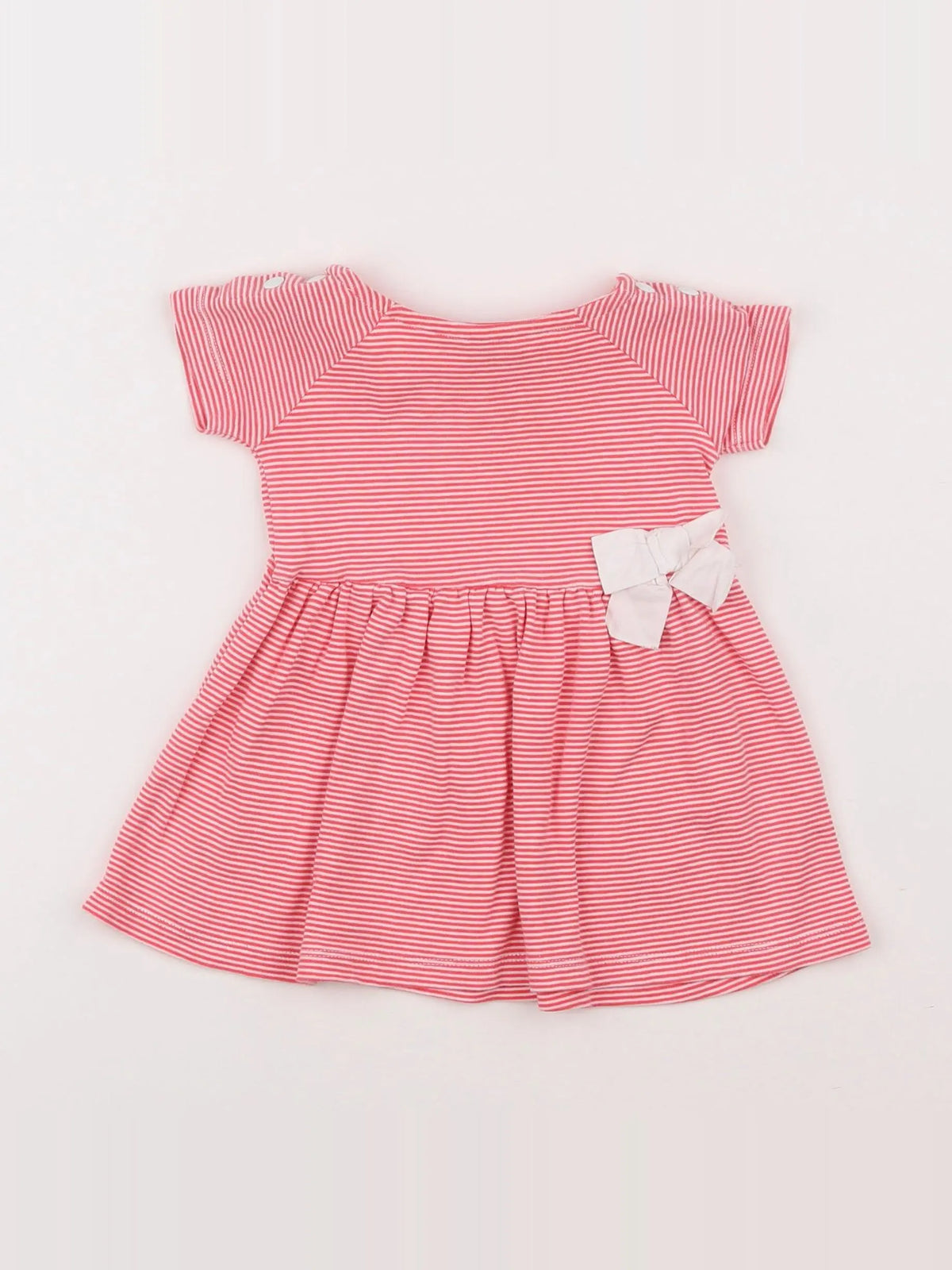 Petit Bateau - robe rose - 6 mois