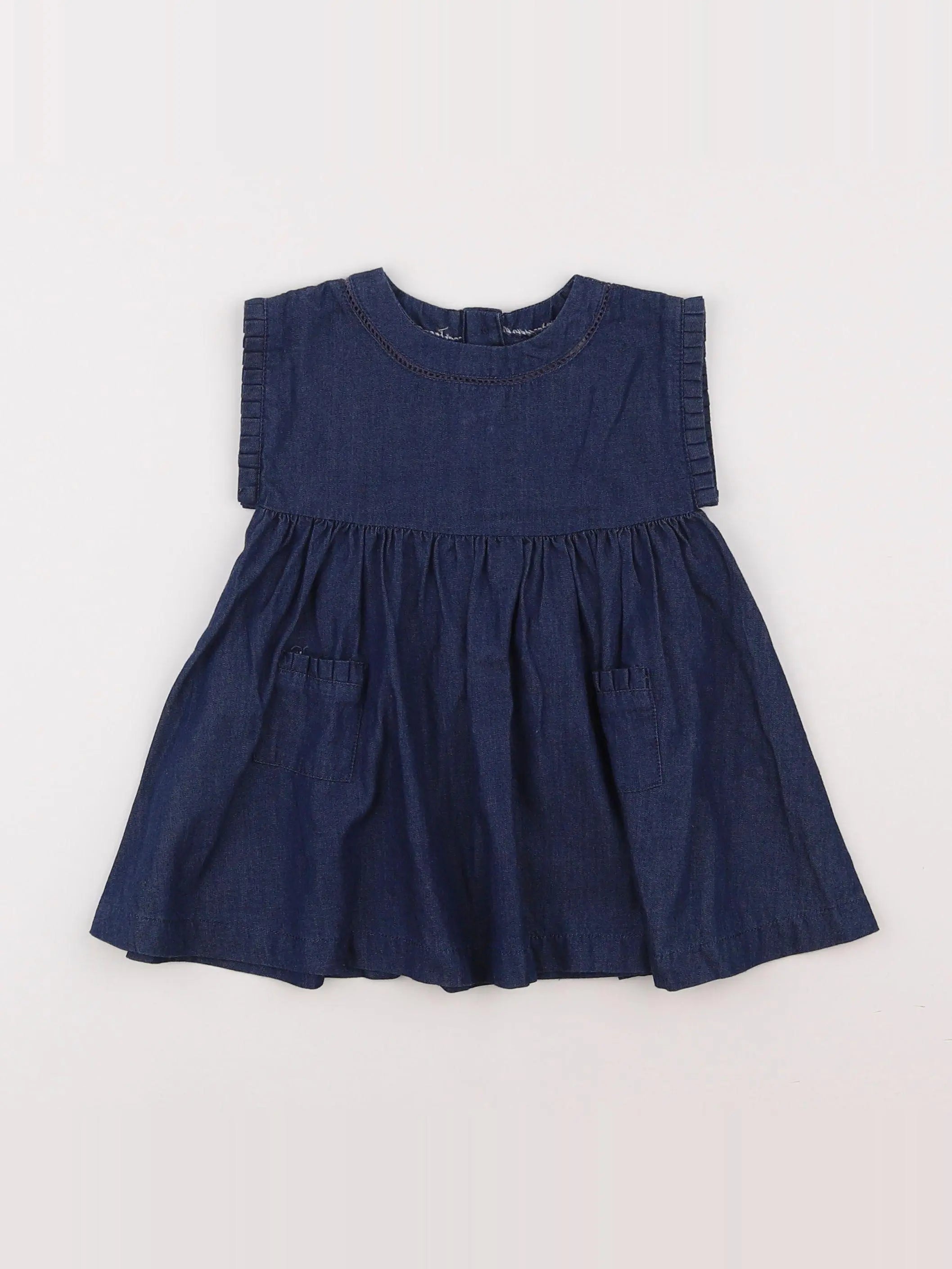 Boutchou - robe bleu - 6 mois