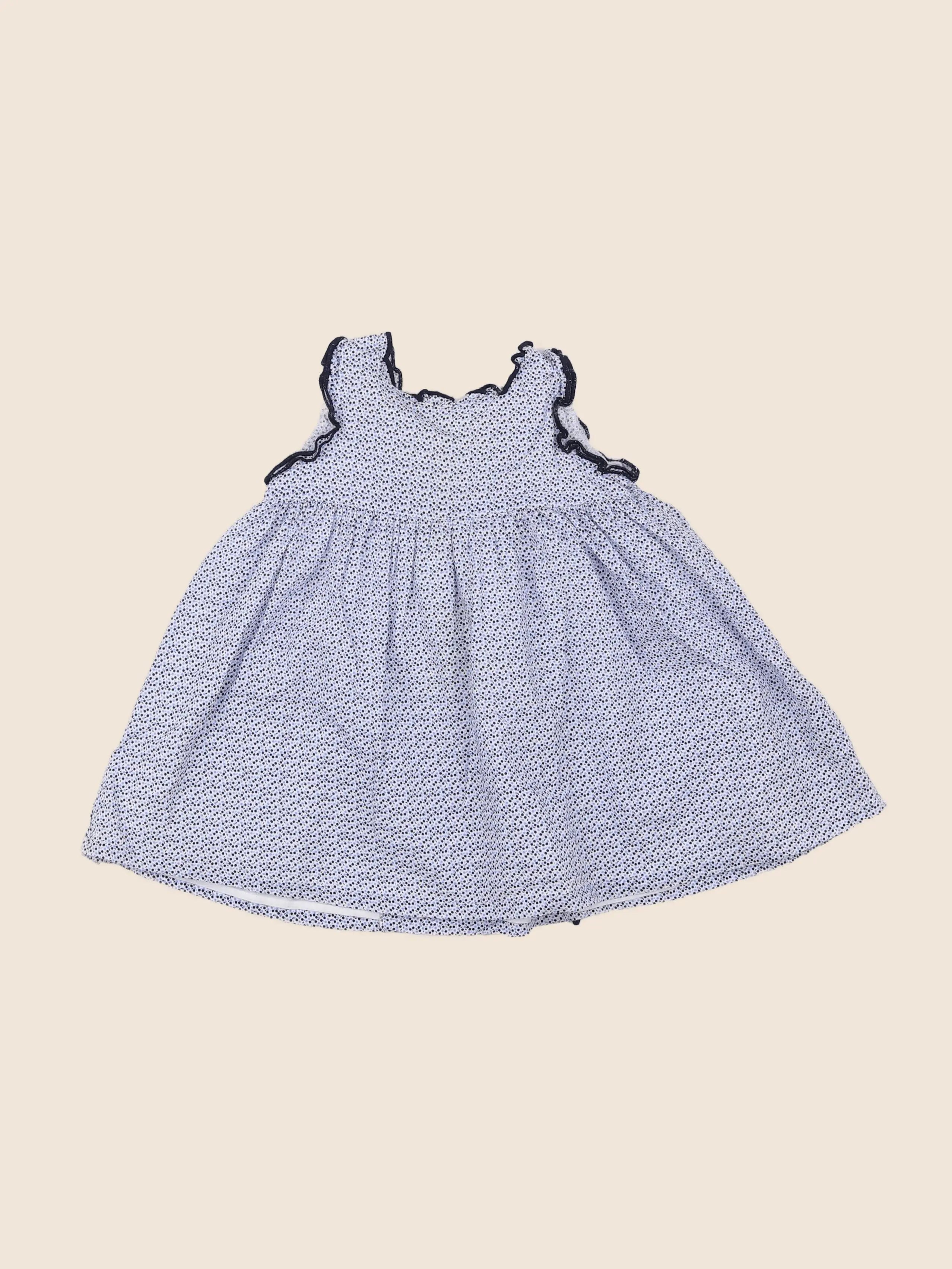Boutchou - robe bleu - 6 mois