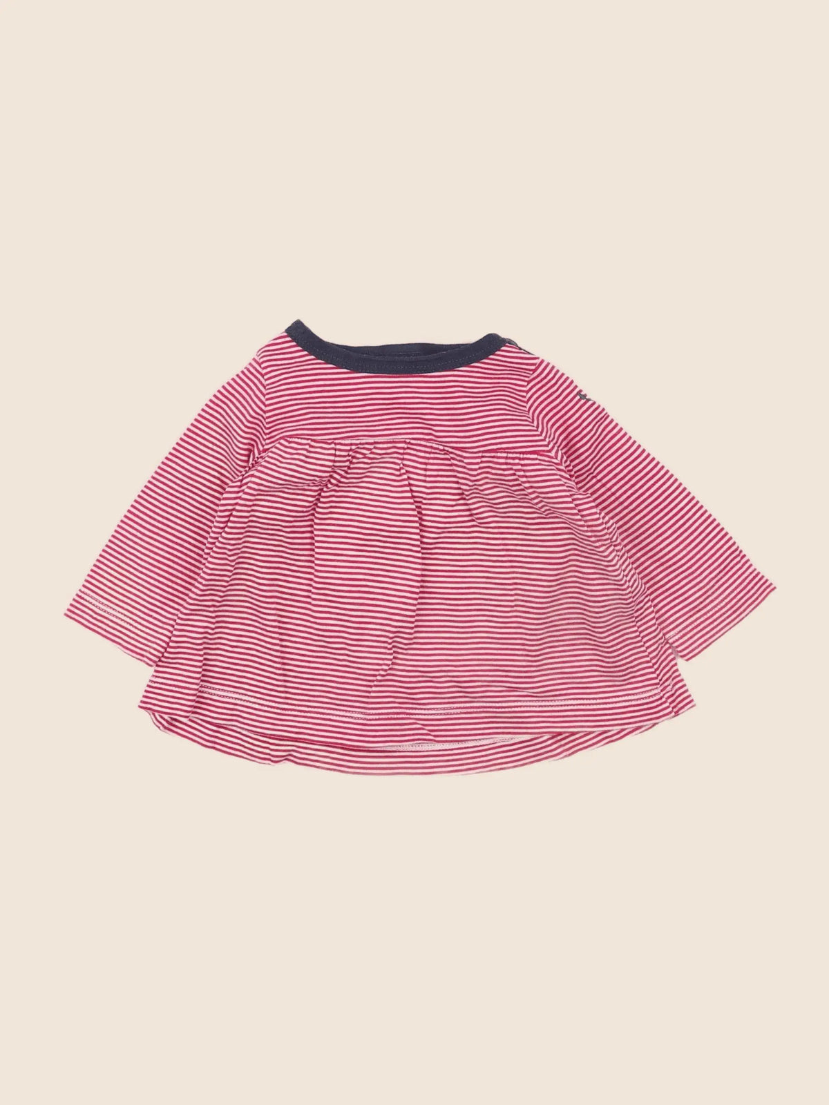 Petit Bateau - robe rose - 6 mois