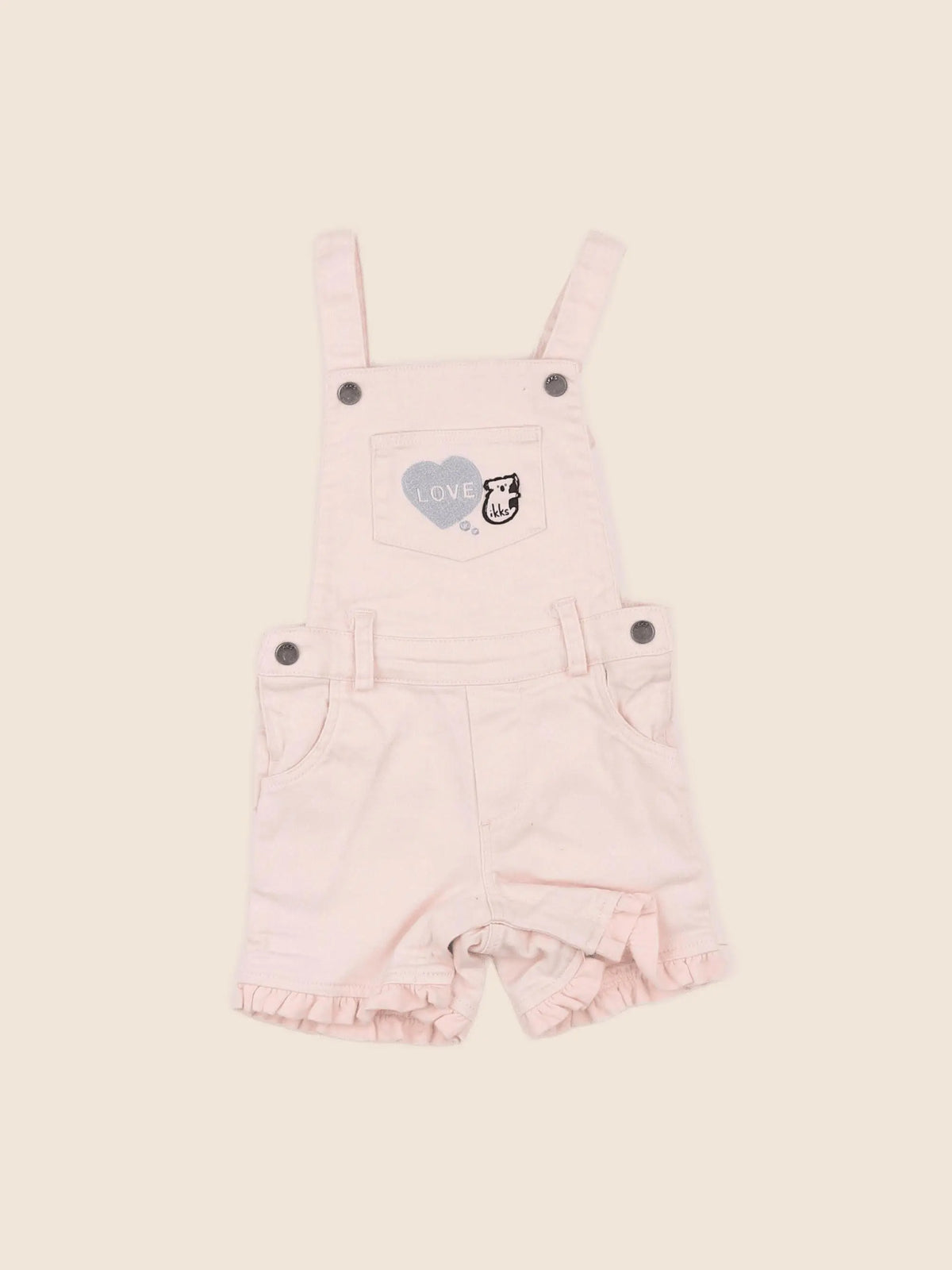 IKKS - salopette rose - 12 mois