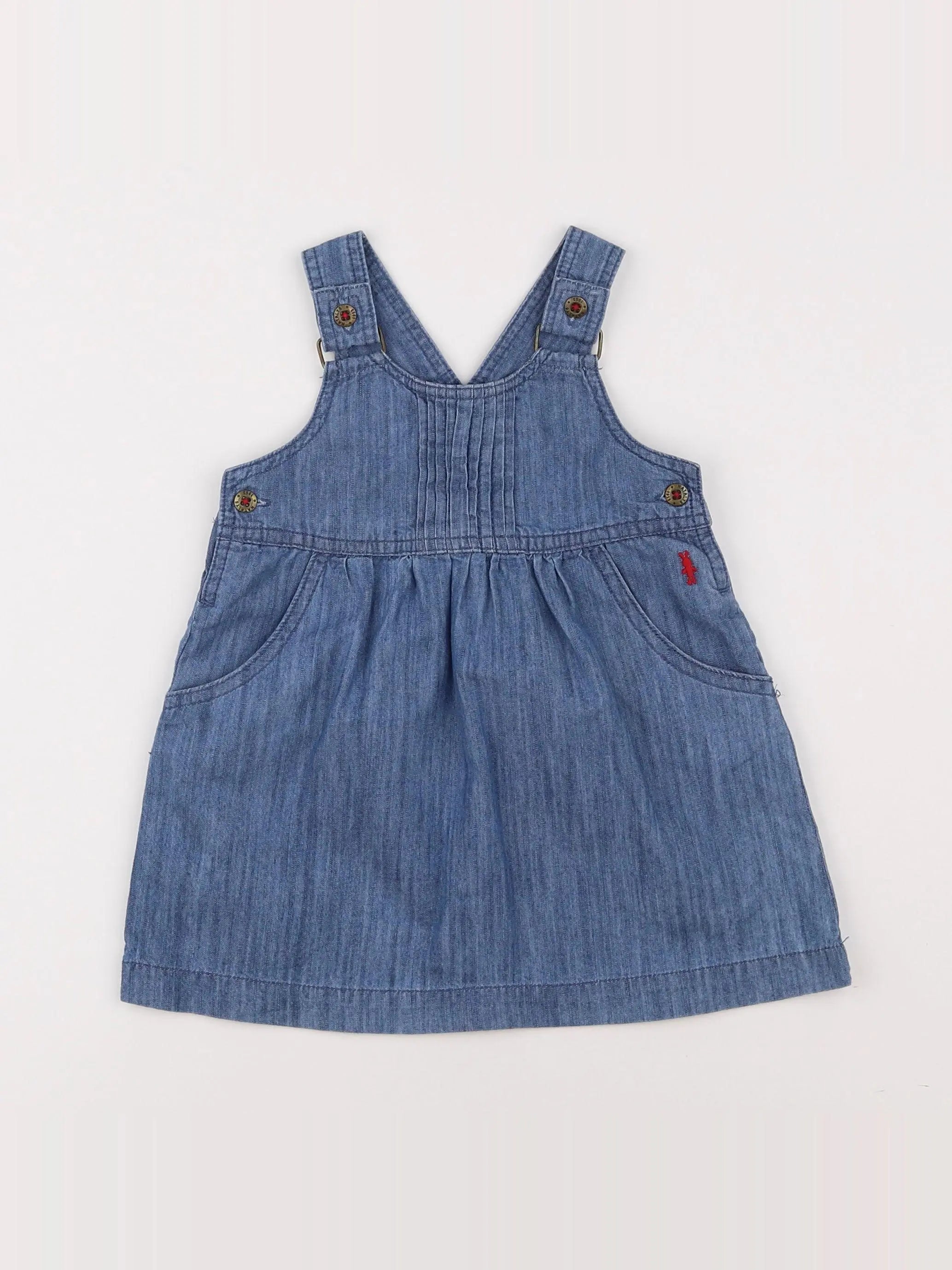 Natalys - robe bleu - 12 mois