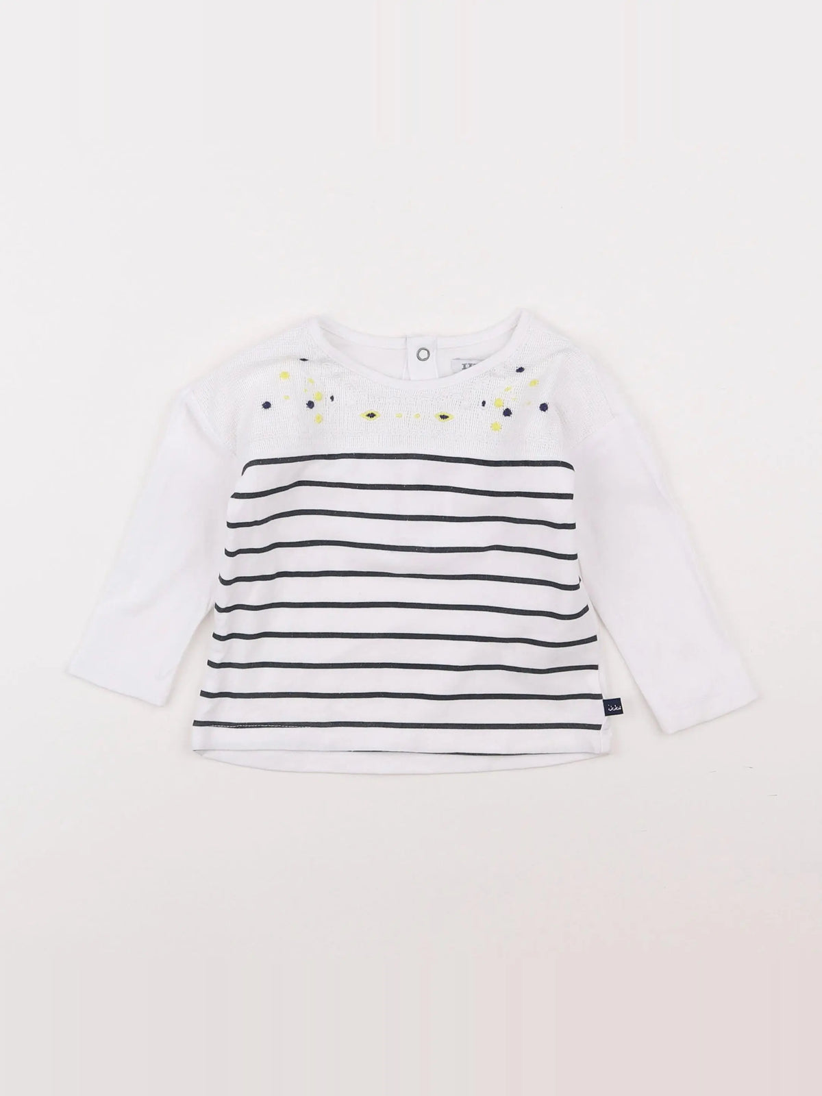 IKKS - tee-shirt blanc - 12 mois