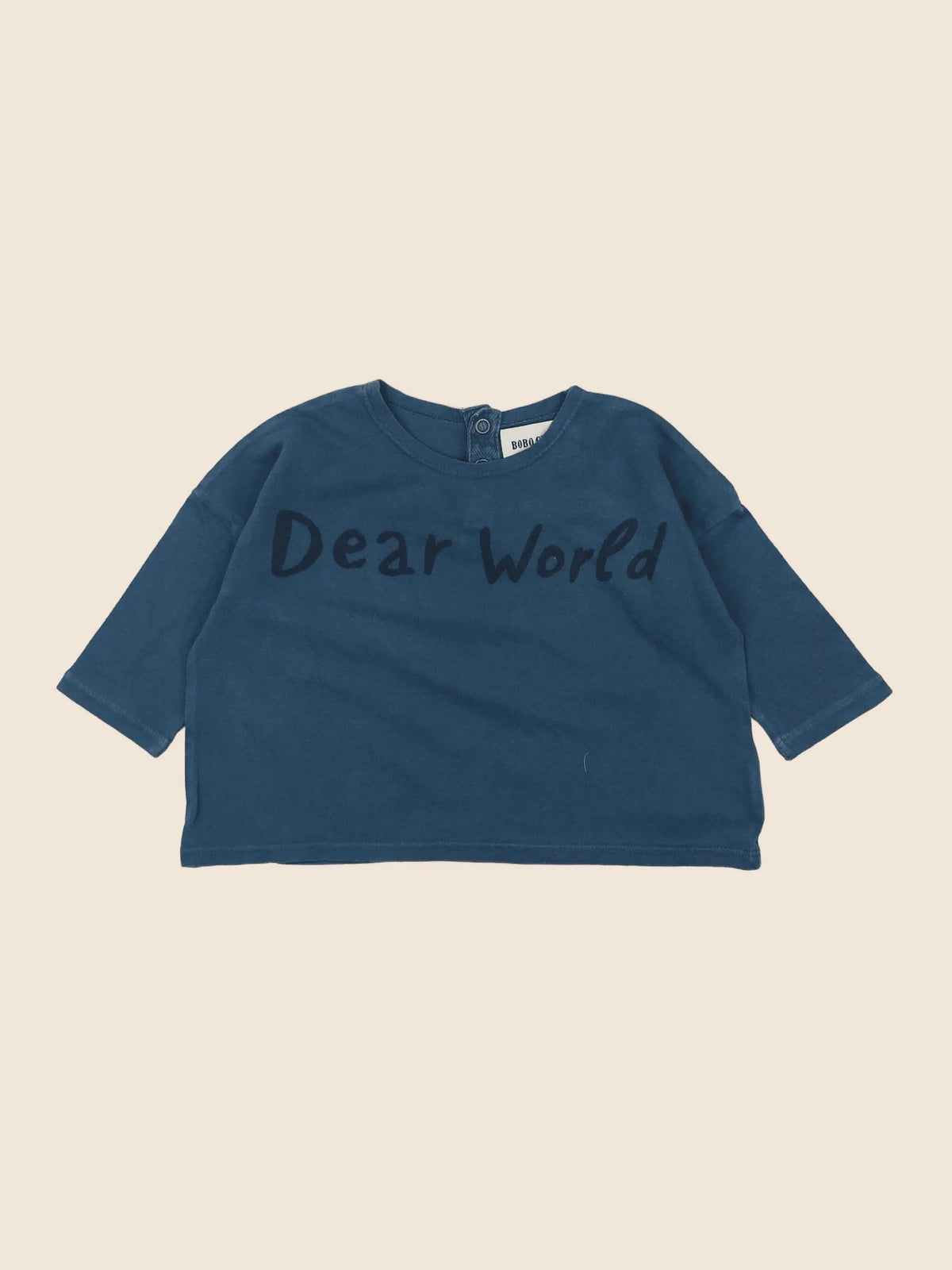 Bobo Choses - tee-shirt bleu - 3/6 mois