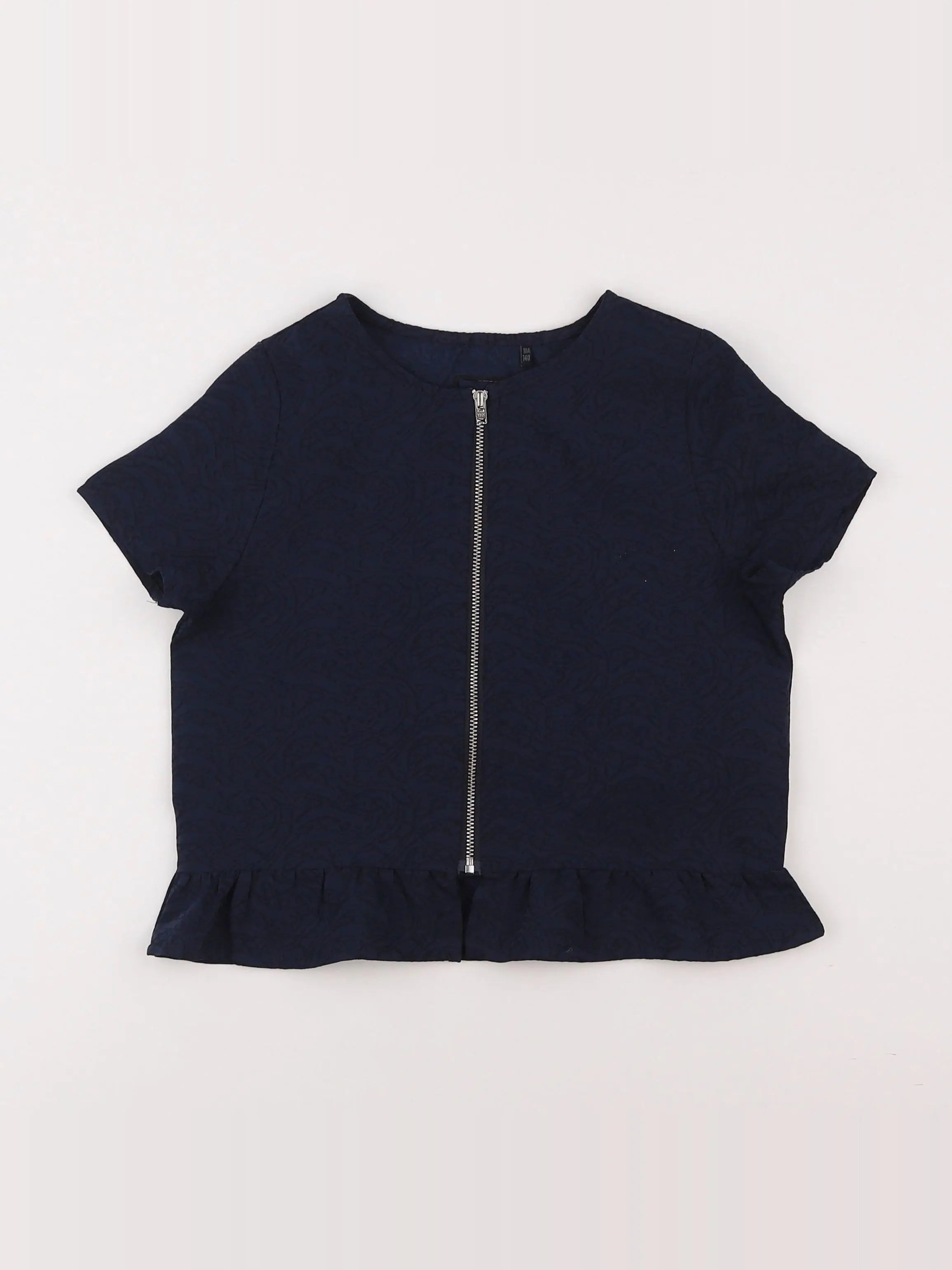 IKKS - blouse bleu - 10 ans