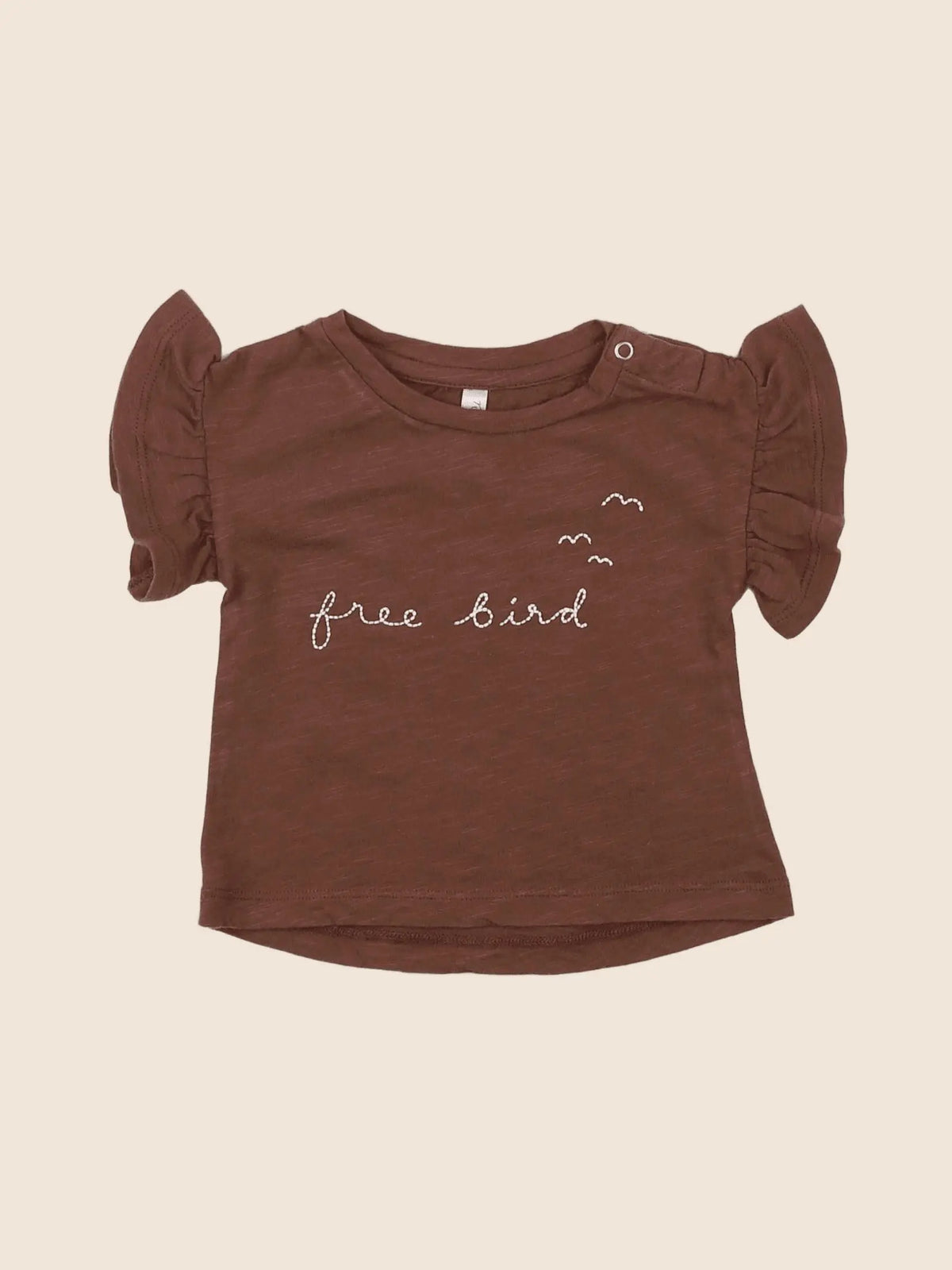 Rylee + Cru - tee-shirt marron - 0/3 mois