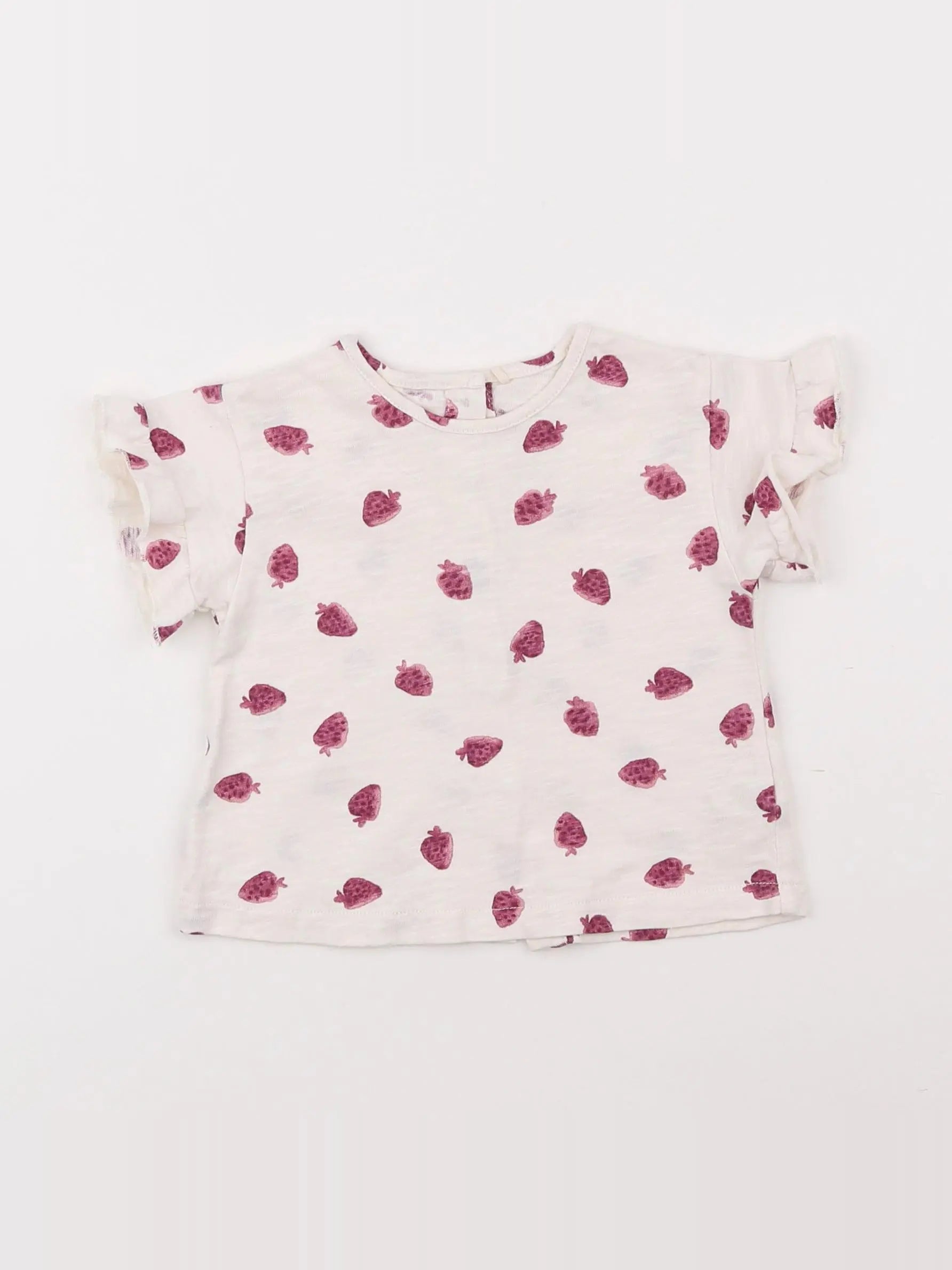 Play Up - tee-shirt blanc - 6 mois
