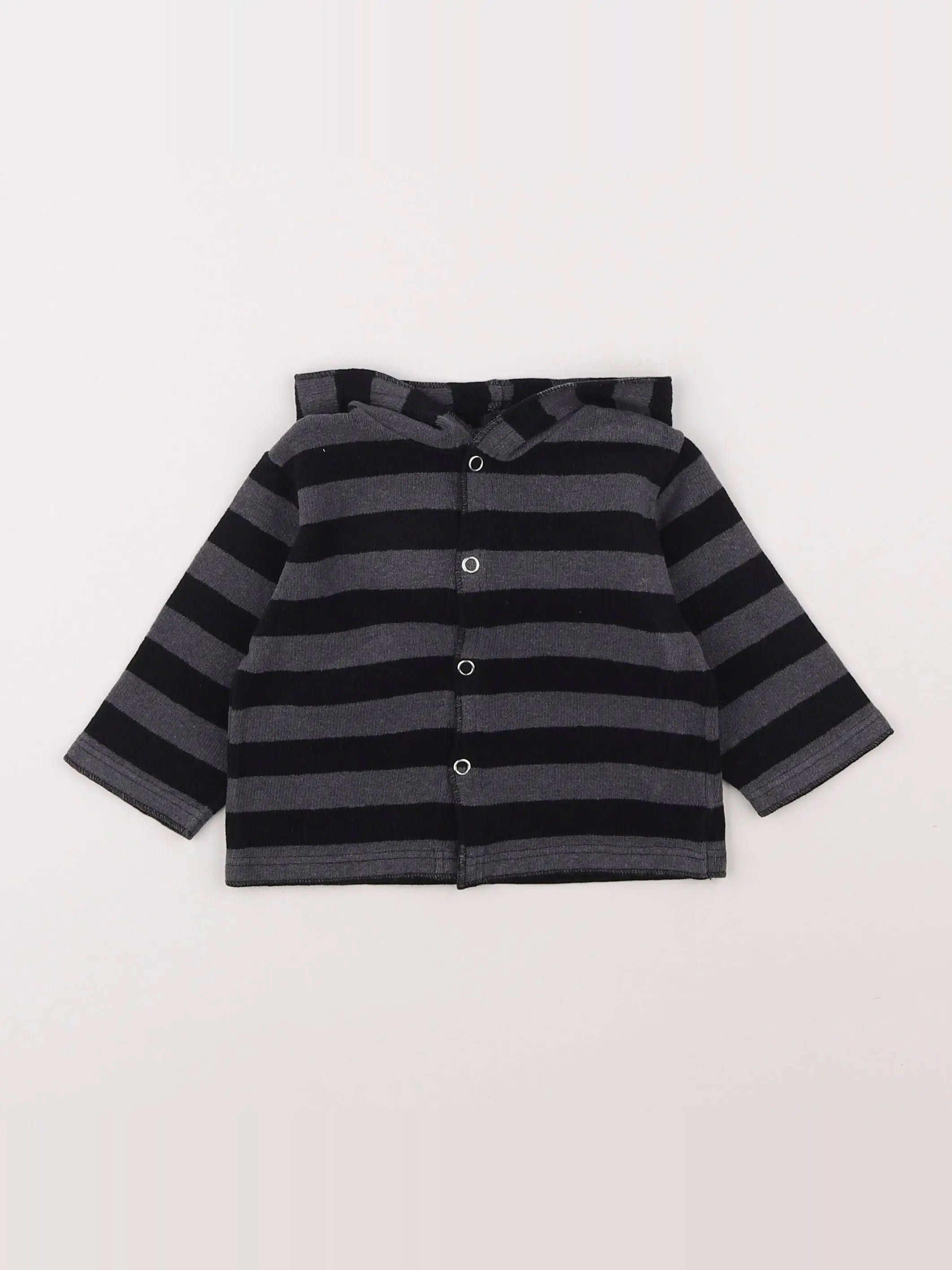 Album di famiglia - gilet gris - 6 mois