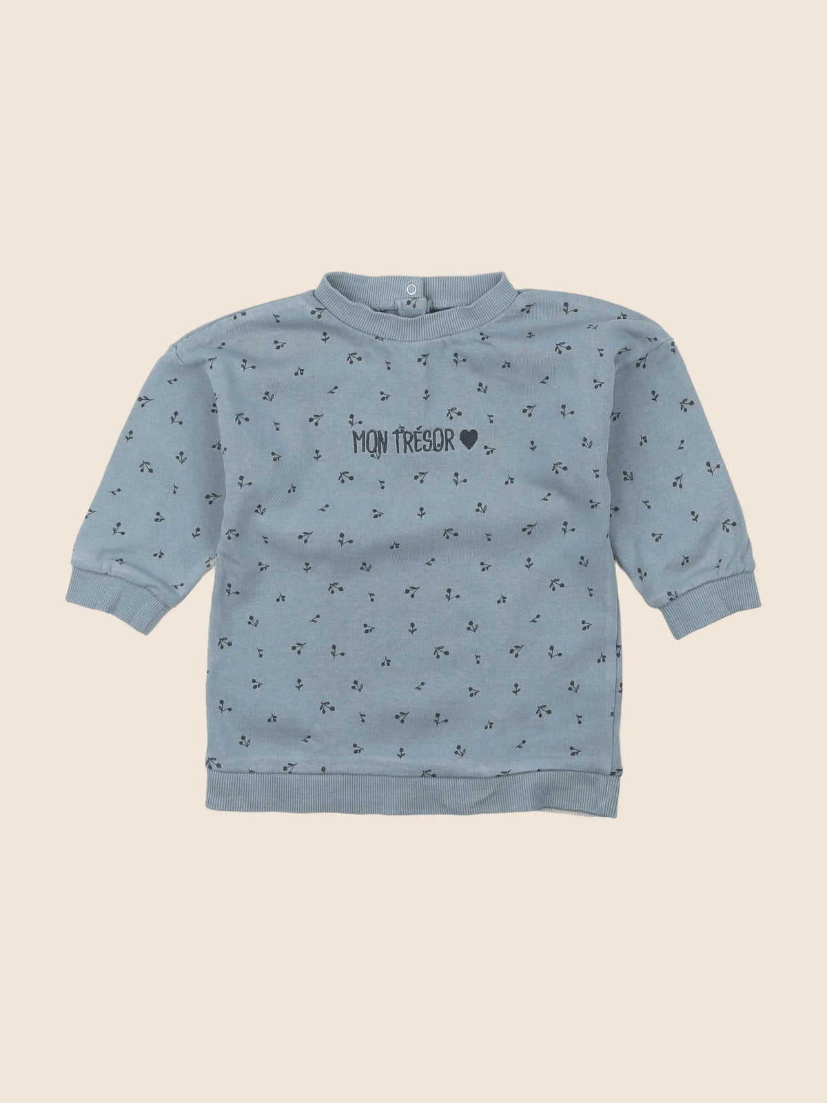 Vertbaudet - robe bleu - 18 mois