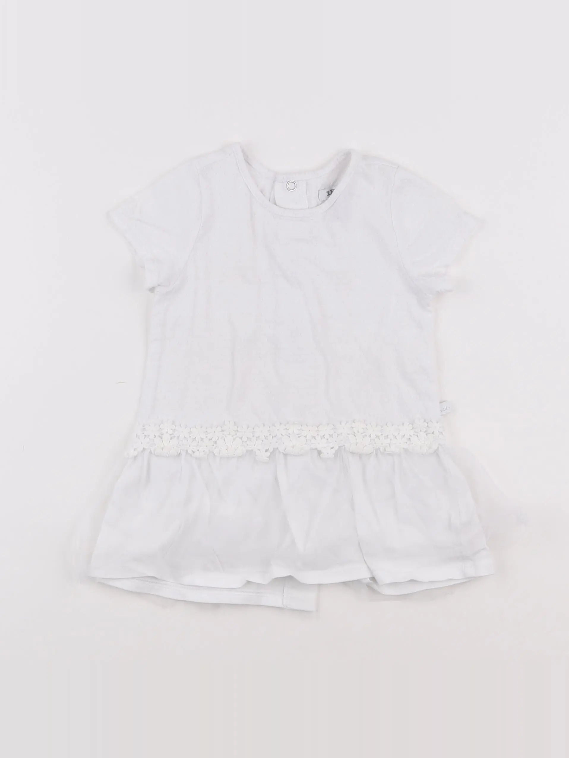 IKKS - robe blanc - 12 mois