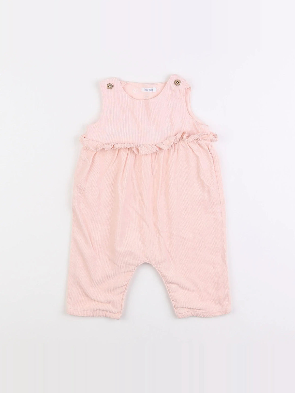 Boutchou - combinaison rose - 3 mois