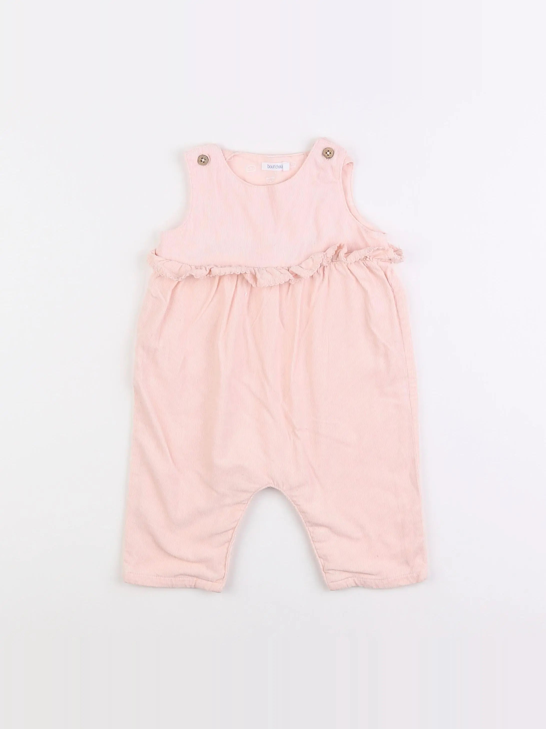 Boutchou - combinaison rose - 3 mois