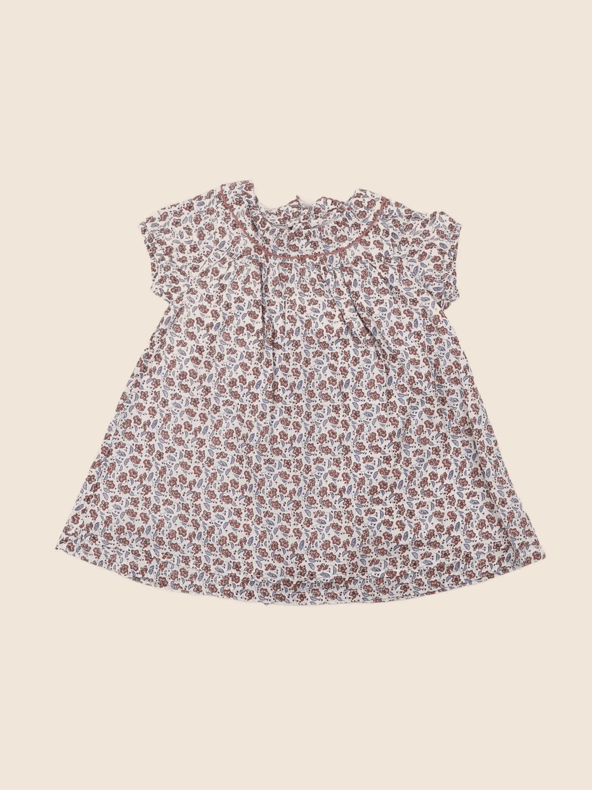 Boutchou - robe marron - 6 mois