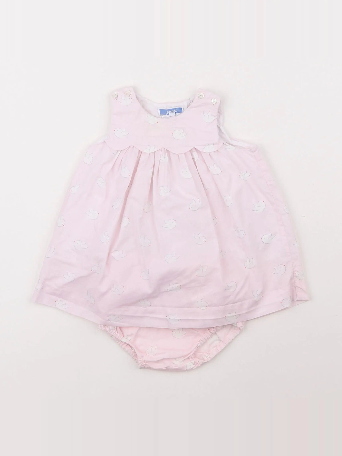 Jacadi - robe rose - 6 mois
