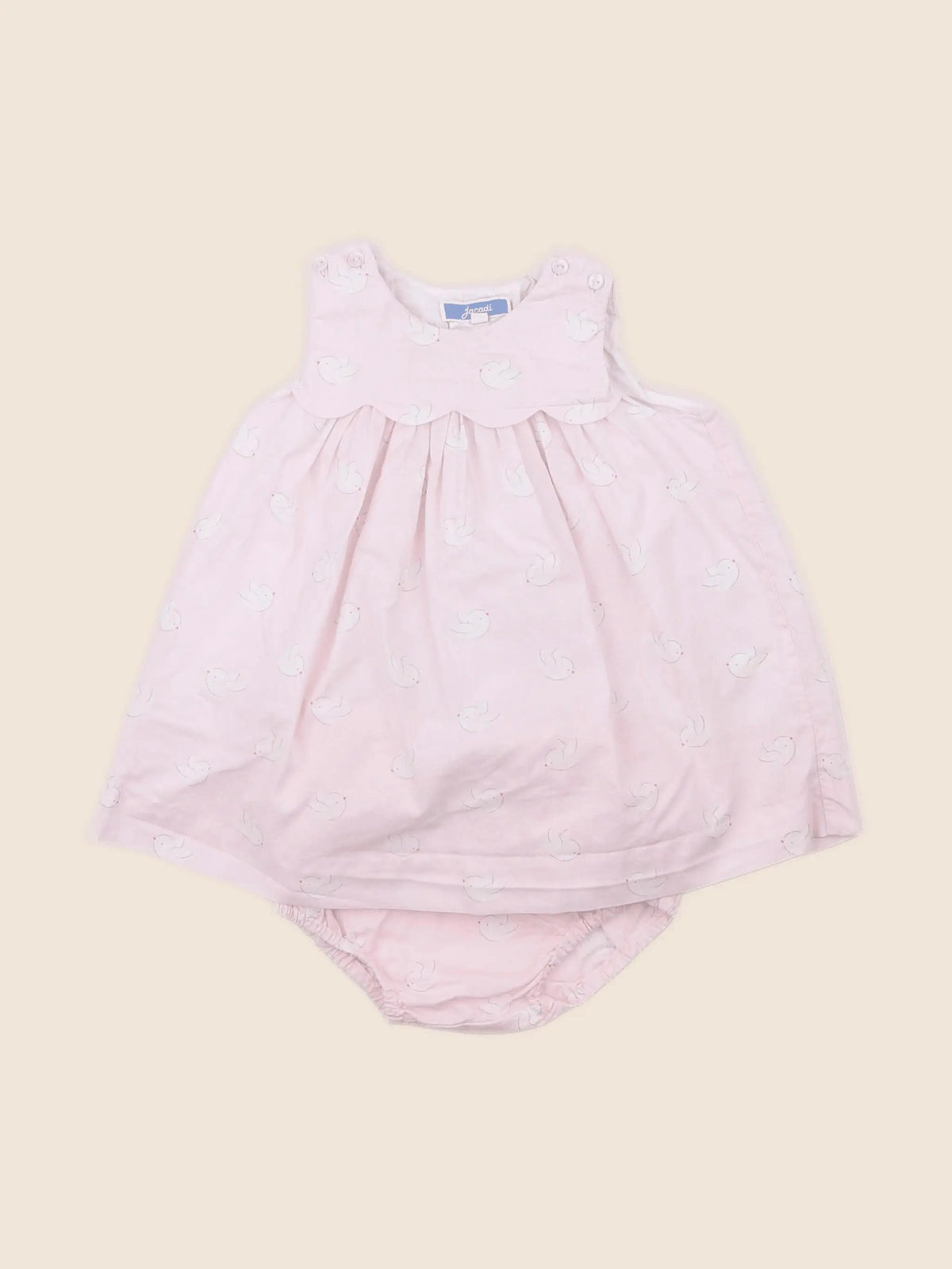 Jacadi - robe rose - 6 mois