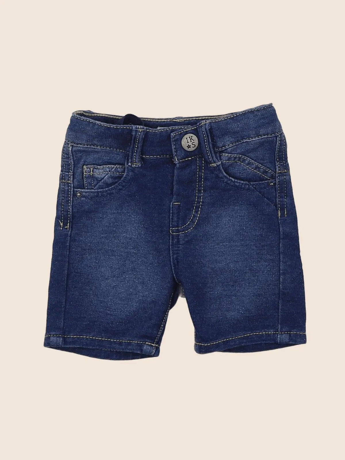 IKKS - short bleu - 3 mois