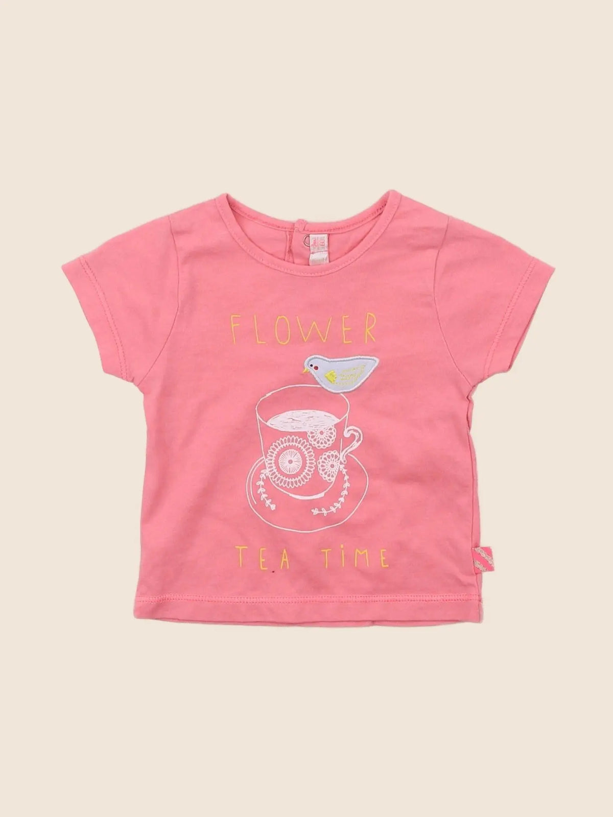 Billie Blush - tee-shirt rose - 3 mois