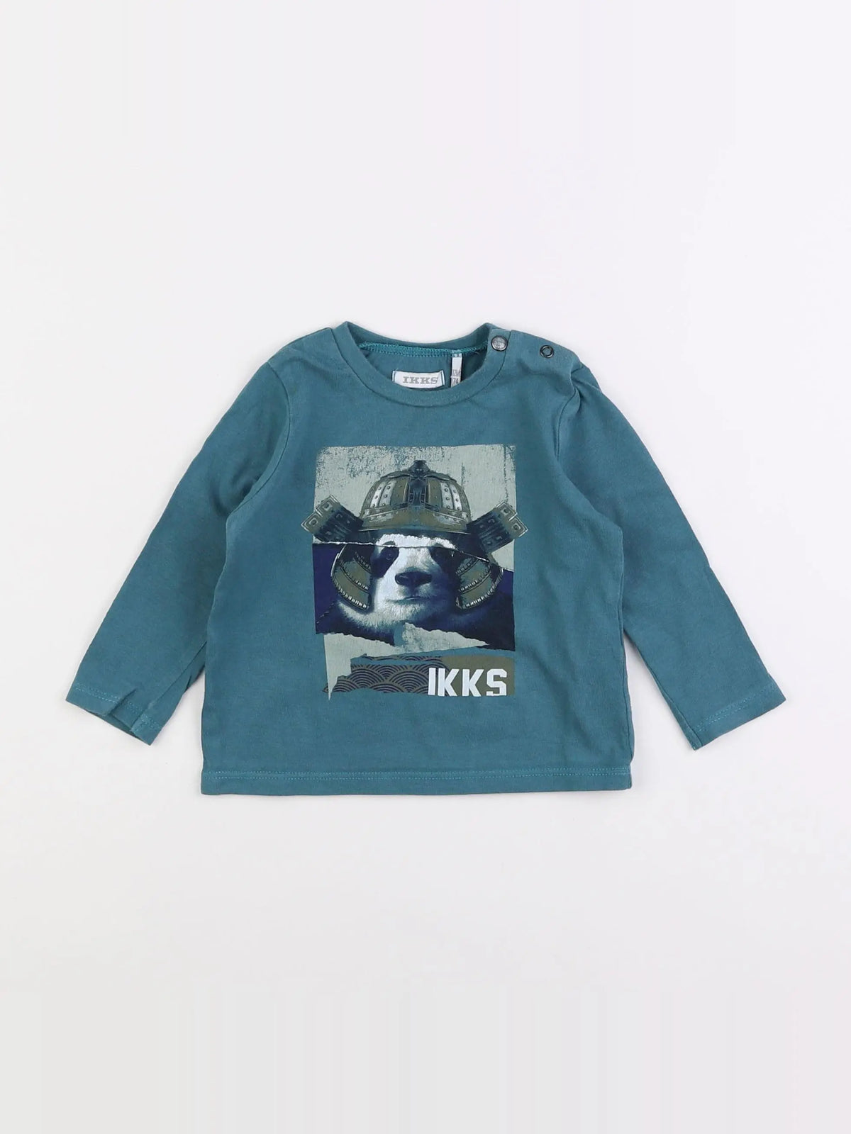 IKKS - tee-shirt vert - 12 mois