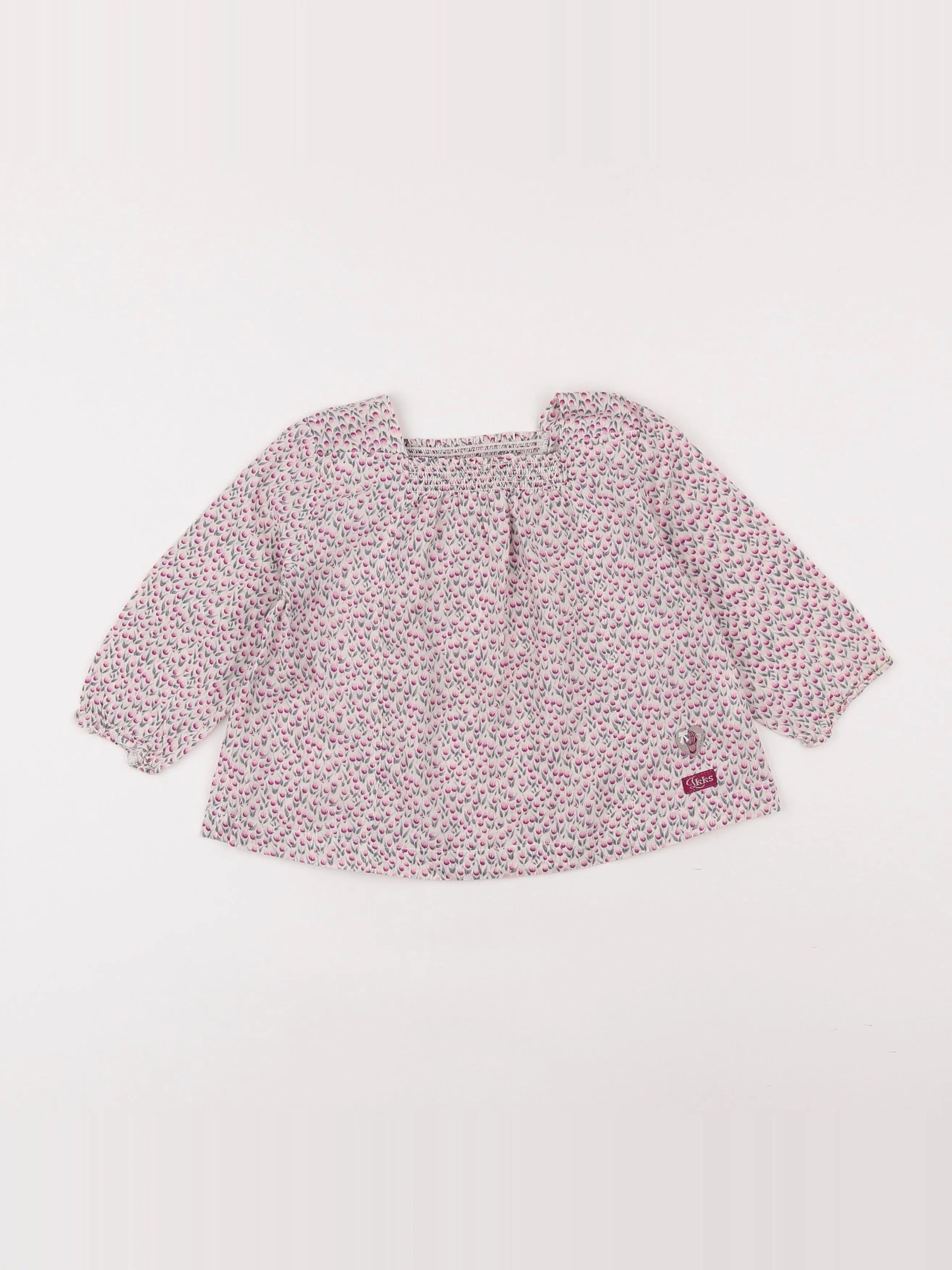 IKKS - blouse rose - 18 mois