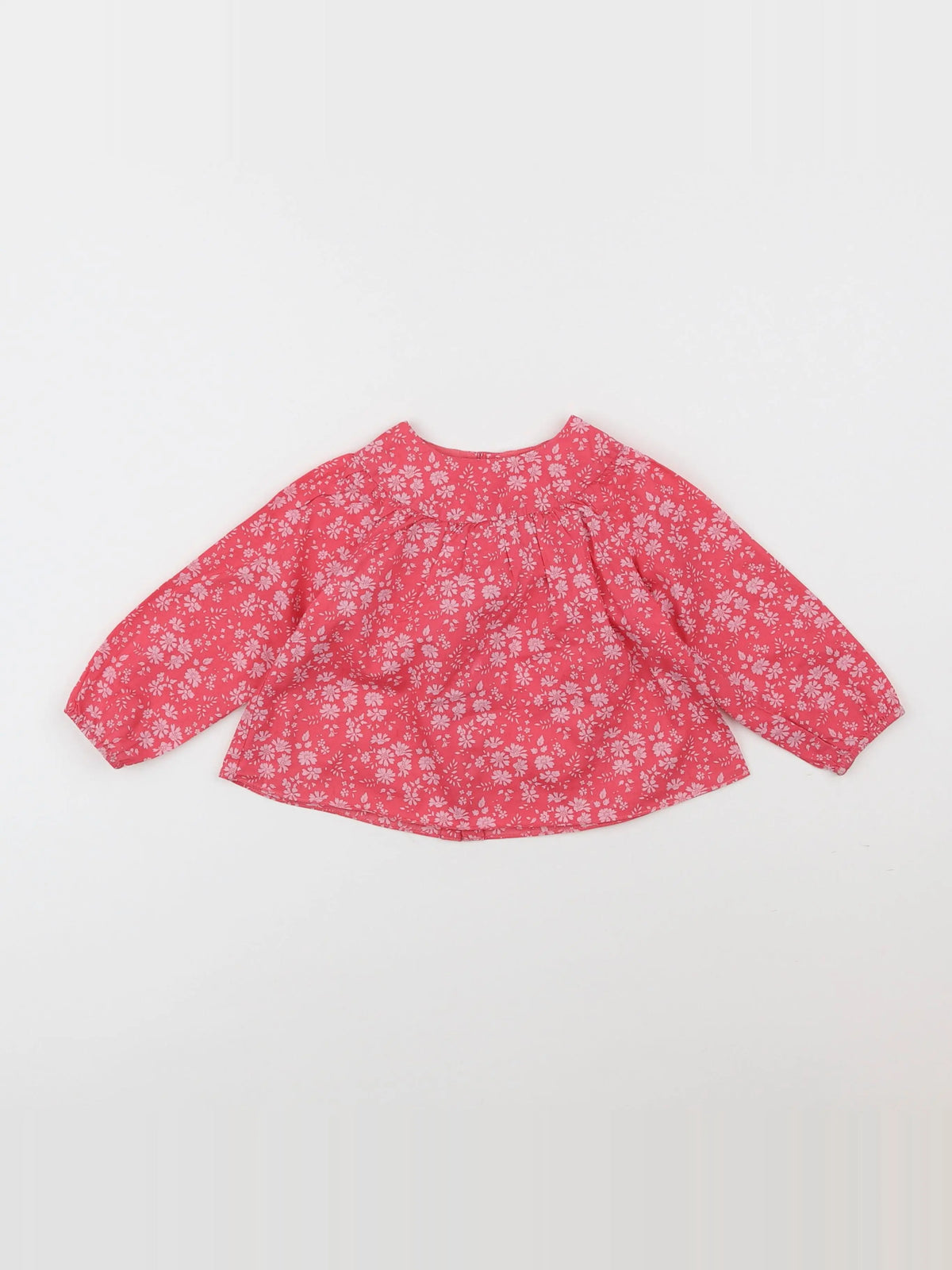Jacadi - blouse rose - 12 mois