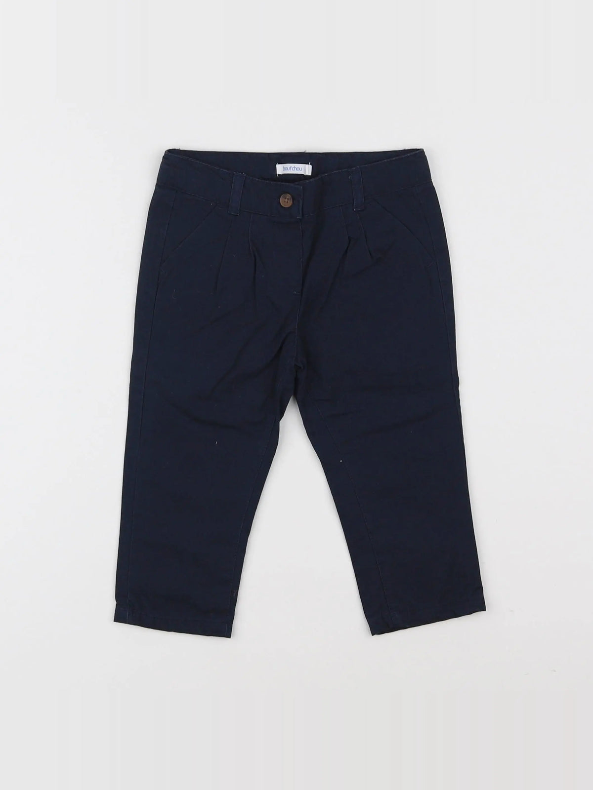 Boutchou - pantalon bleu - 12 mois