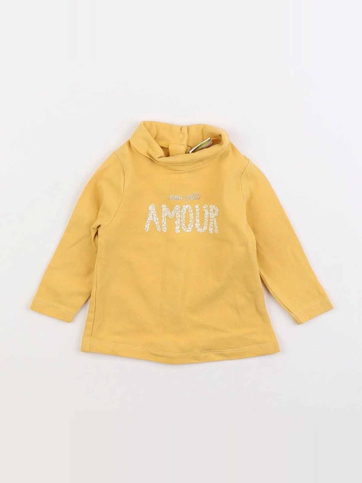 Tape à l'oeil - sous-pull jaune - 3 mois