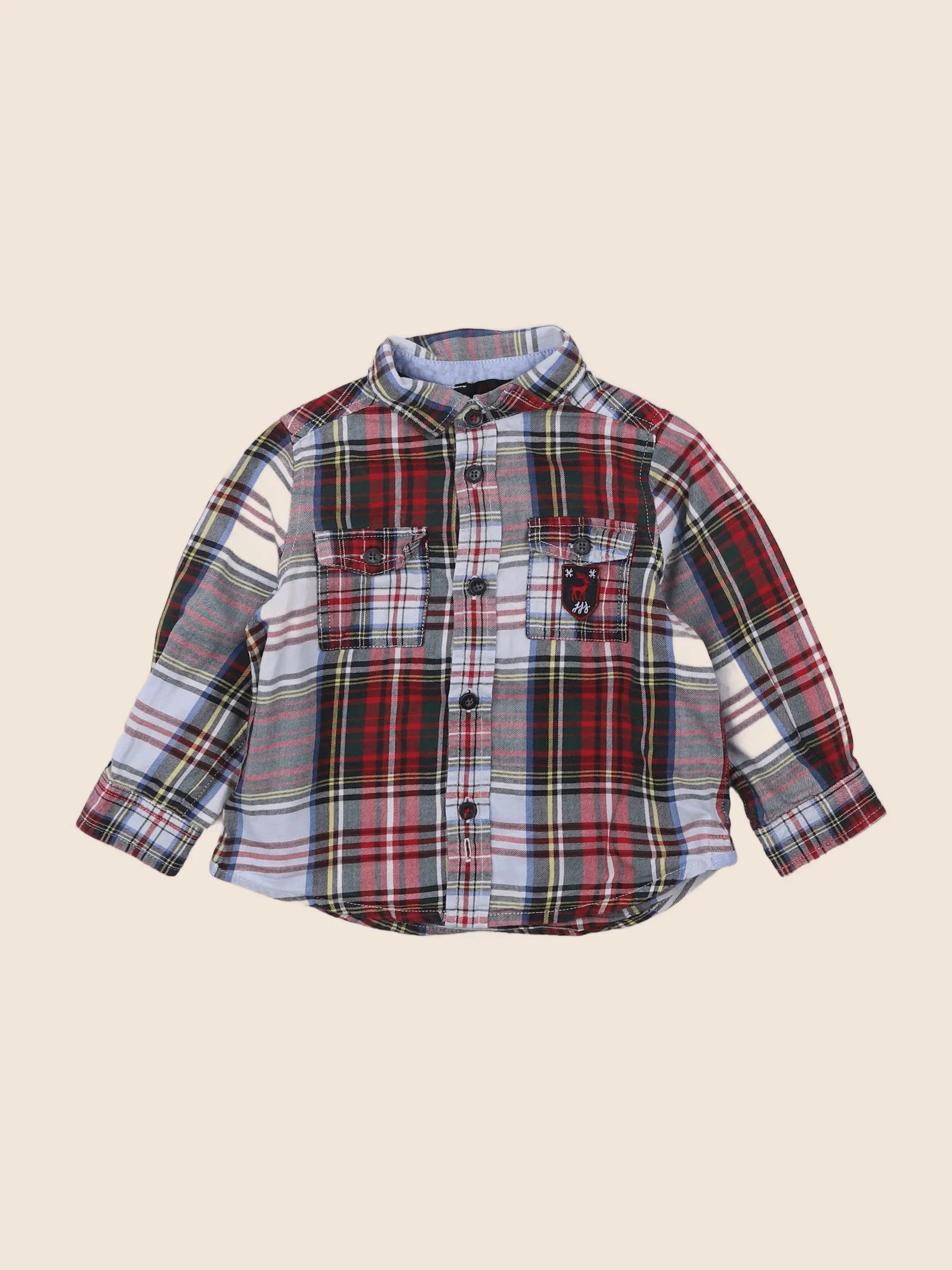 Jacadi - chemise multicolore - 18 mois