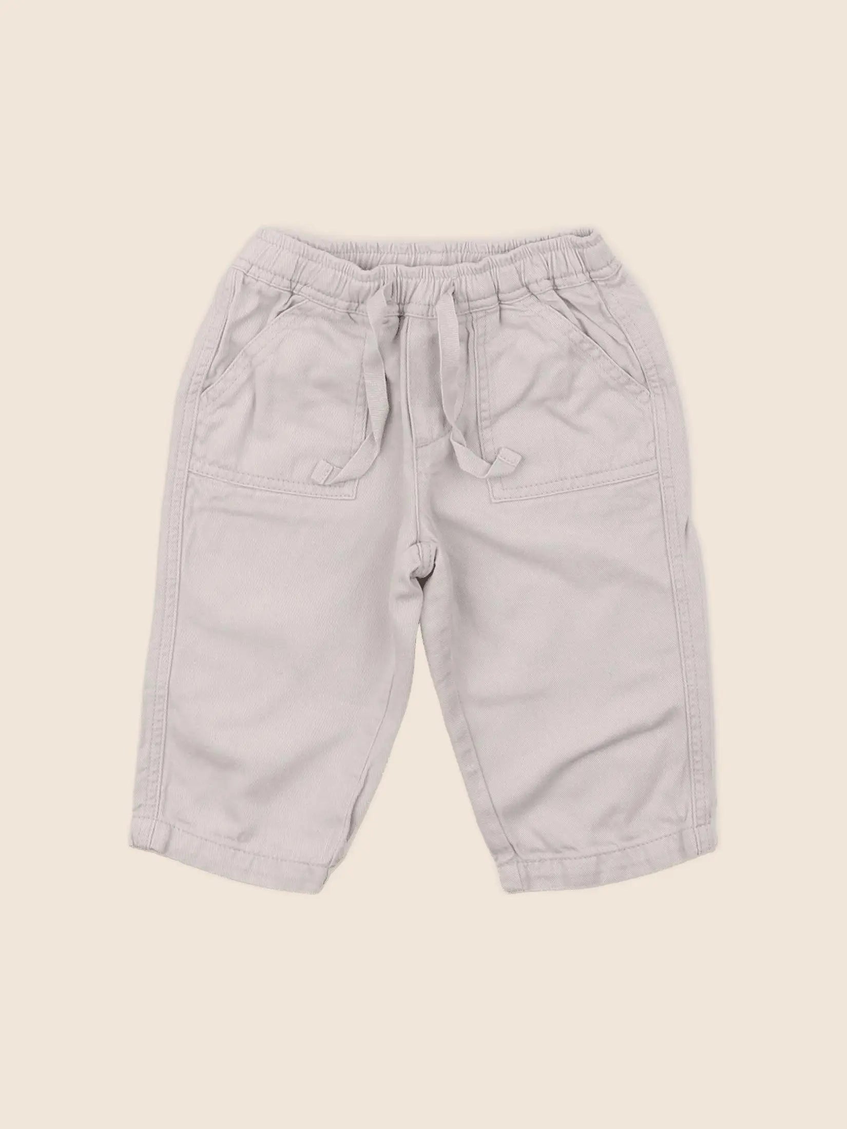 Bonton - pantalon gris - 6 mois