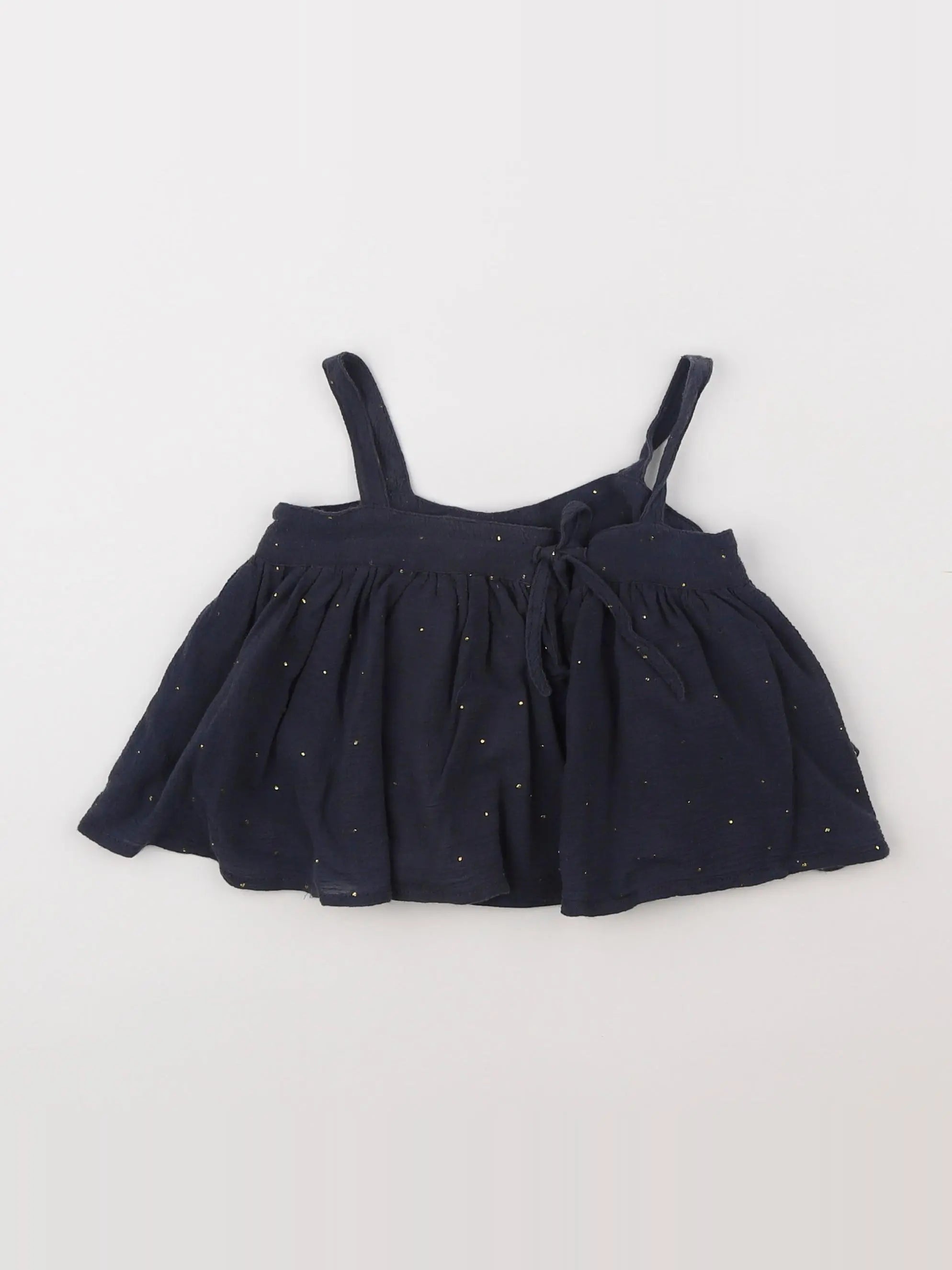 Bonton - blouse gris, or - 12 mois