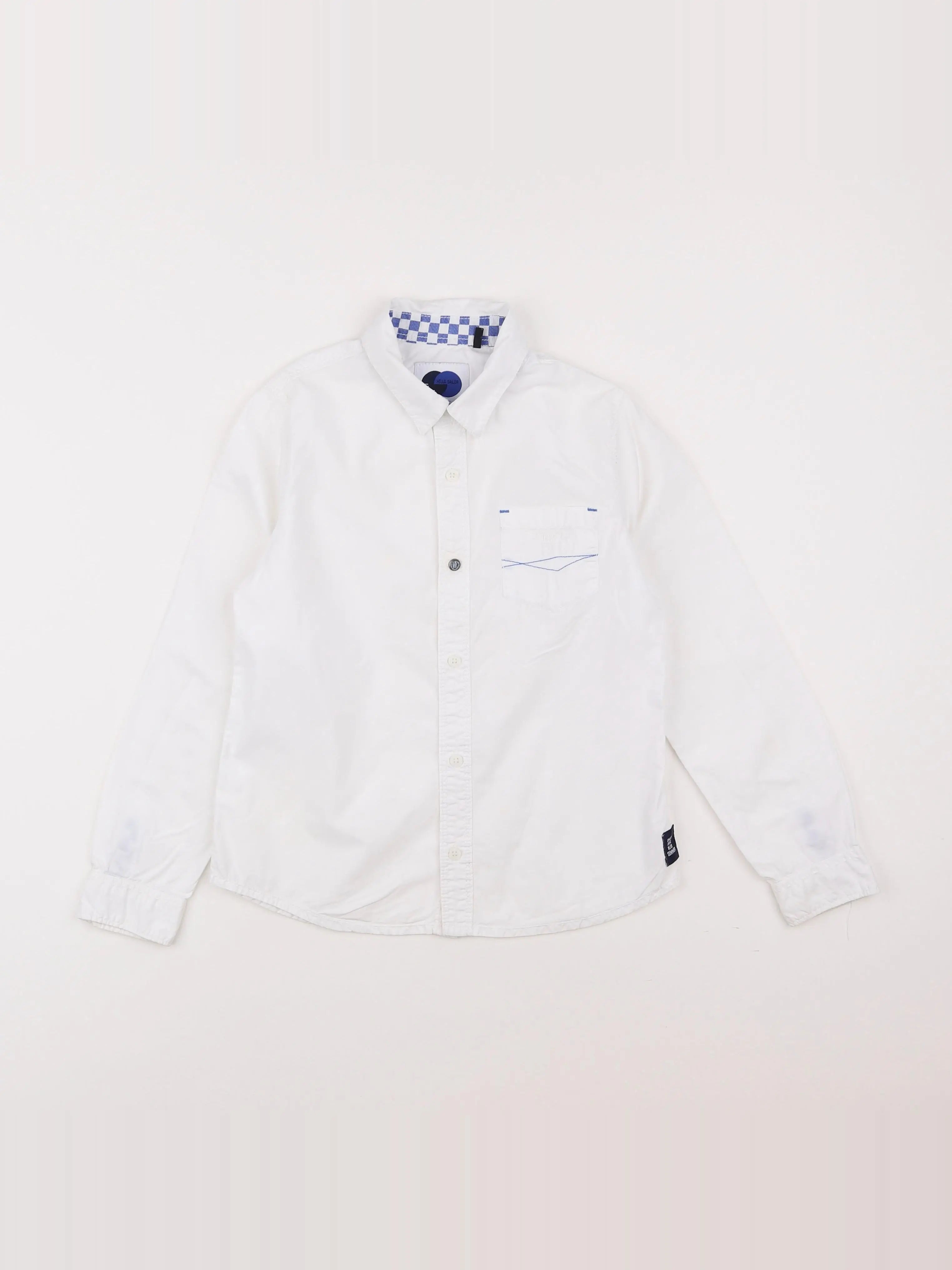 IKKS - chemise blanc - 8 ans