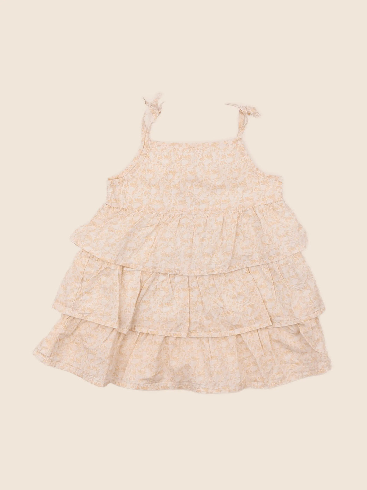 Natalys - robe beige - 12 mois