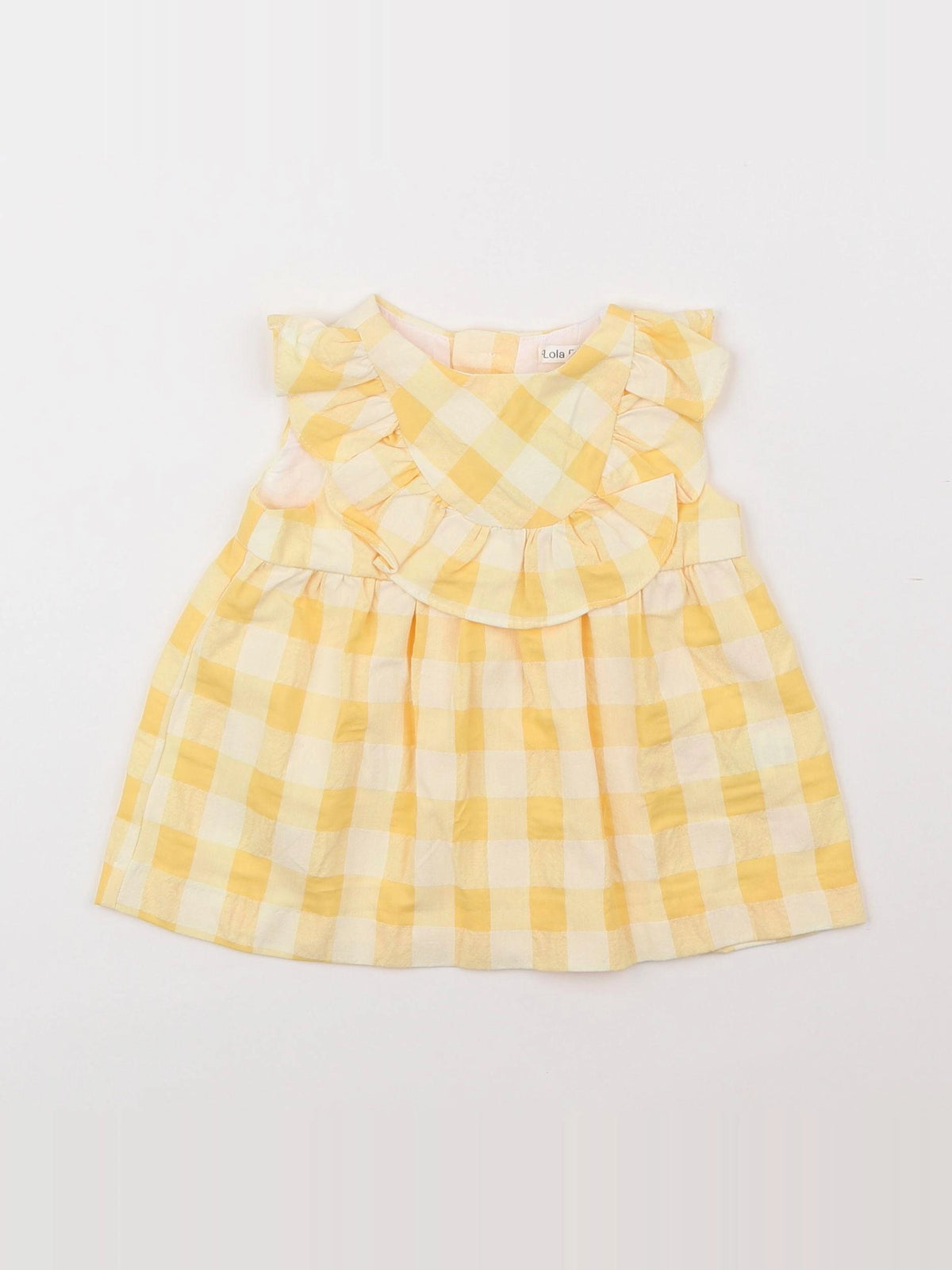 Lola Palacios - blouse jaune - 6 mois