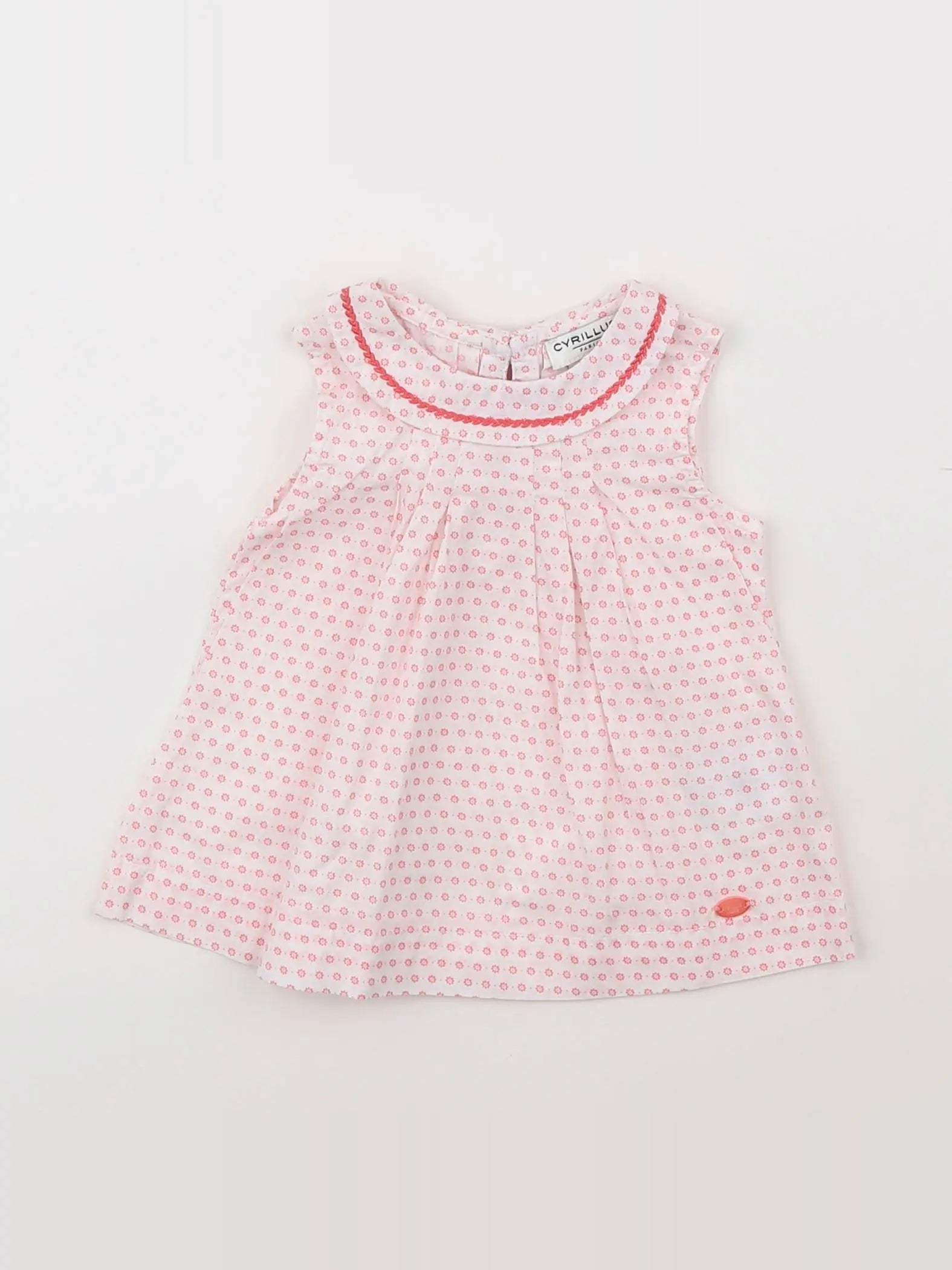 Cyrillus - blouse multicolore - 6 mois