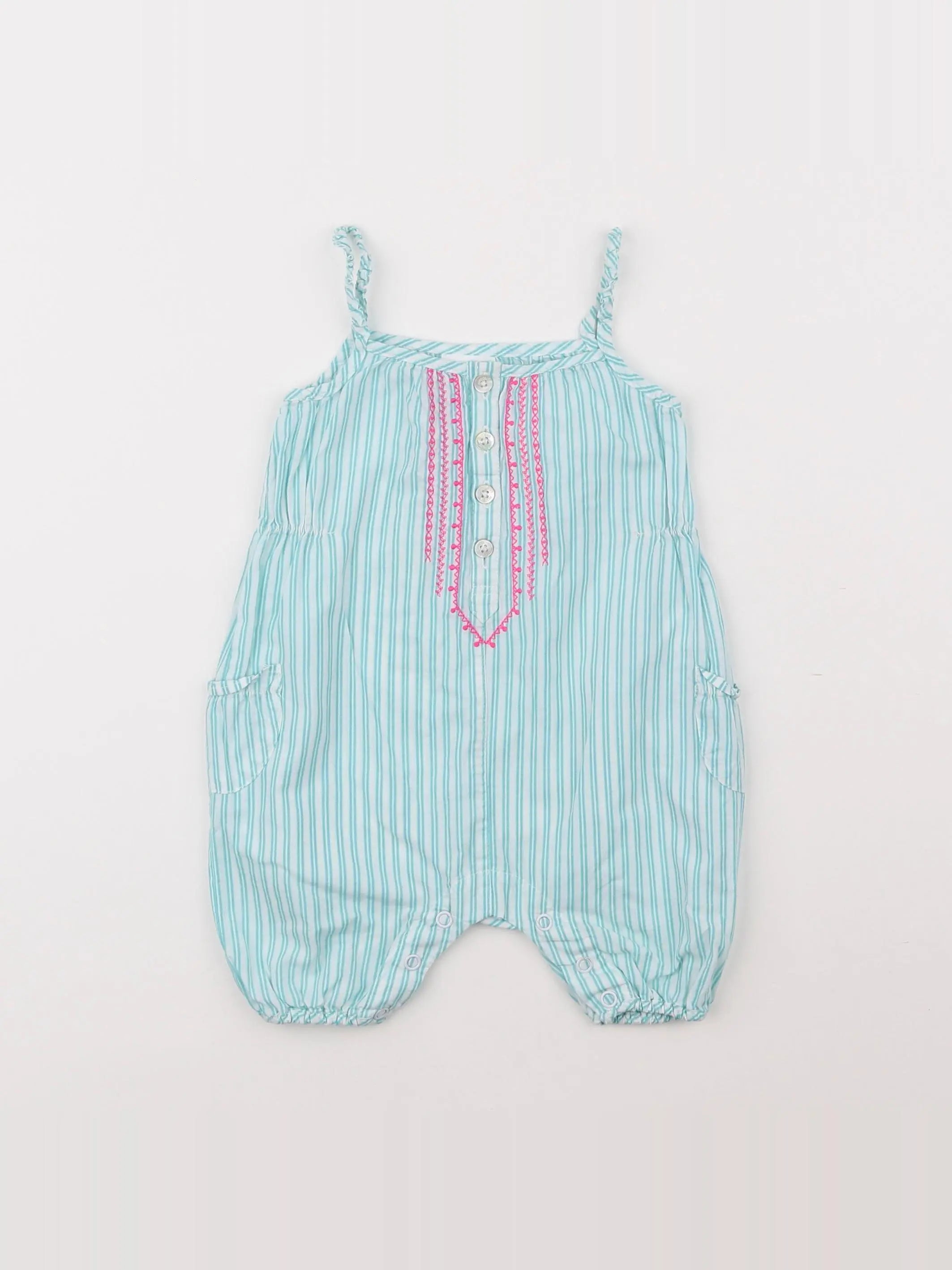 Natalys - combinaison bleu - 6 mois