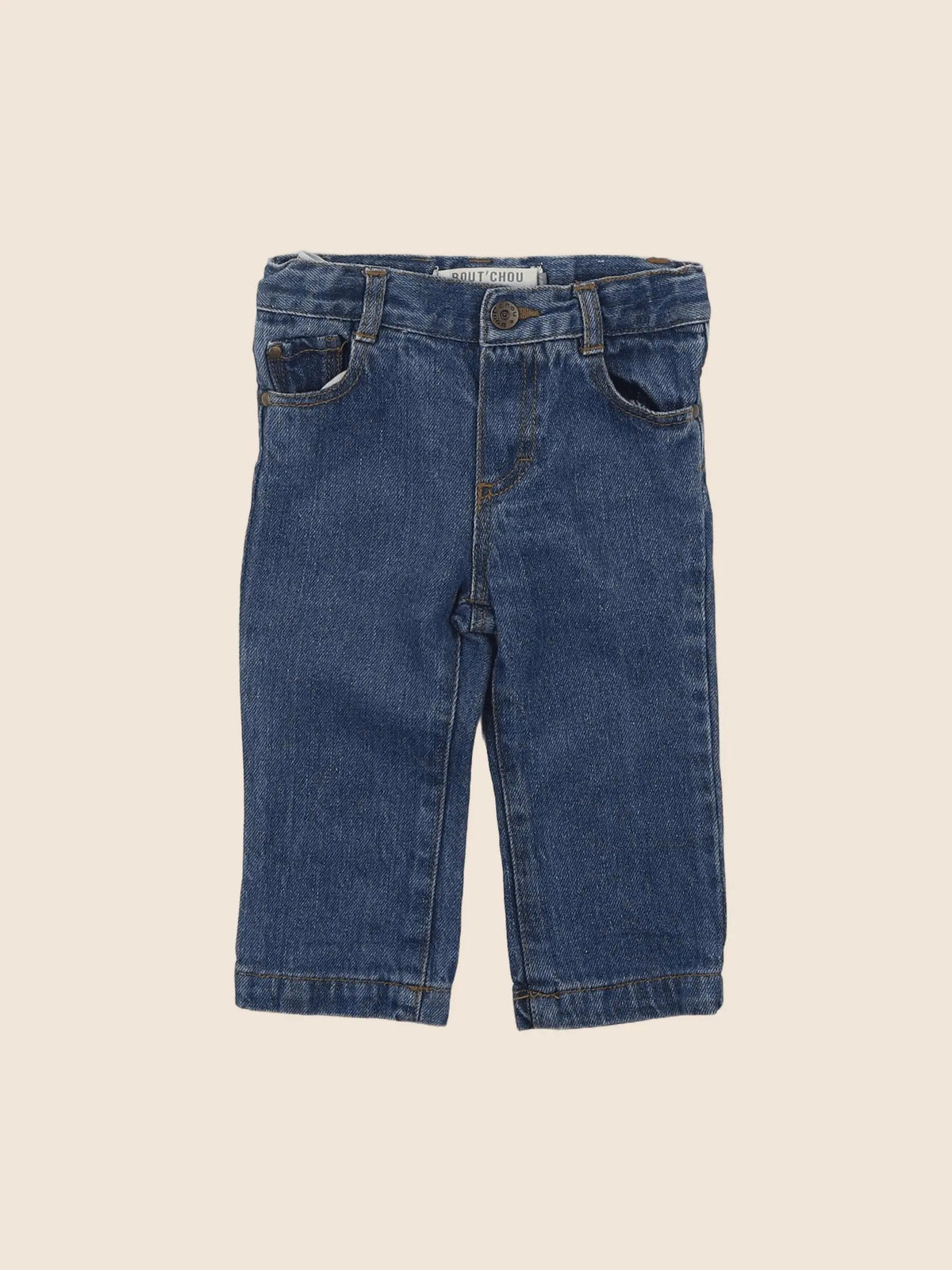 Boutchou - jean bleu - 6 mois