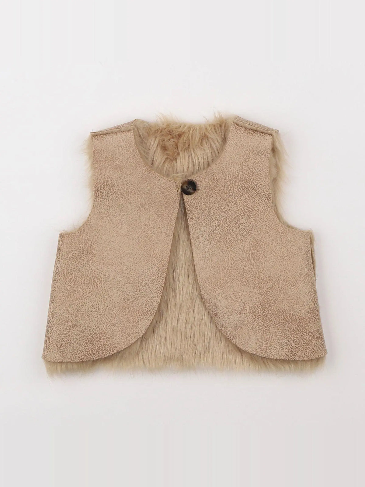 Tape à l'oeil - gilet marron - 6 mois