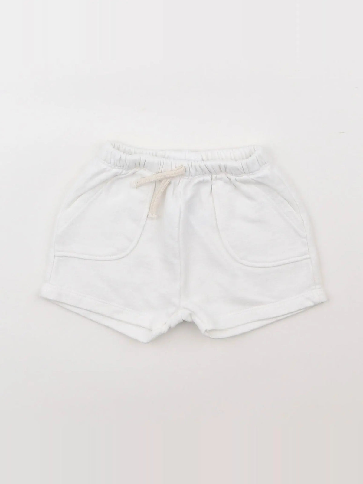 Zara - short blanc - 3/6 mois
