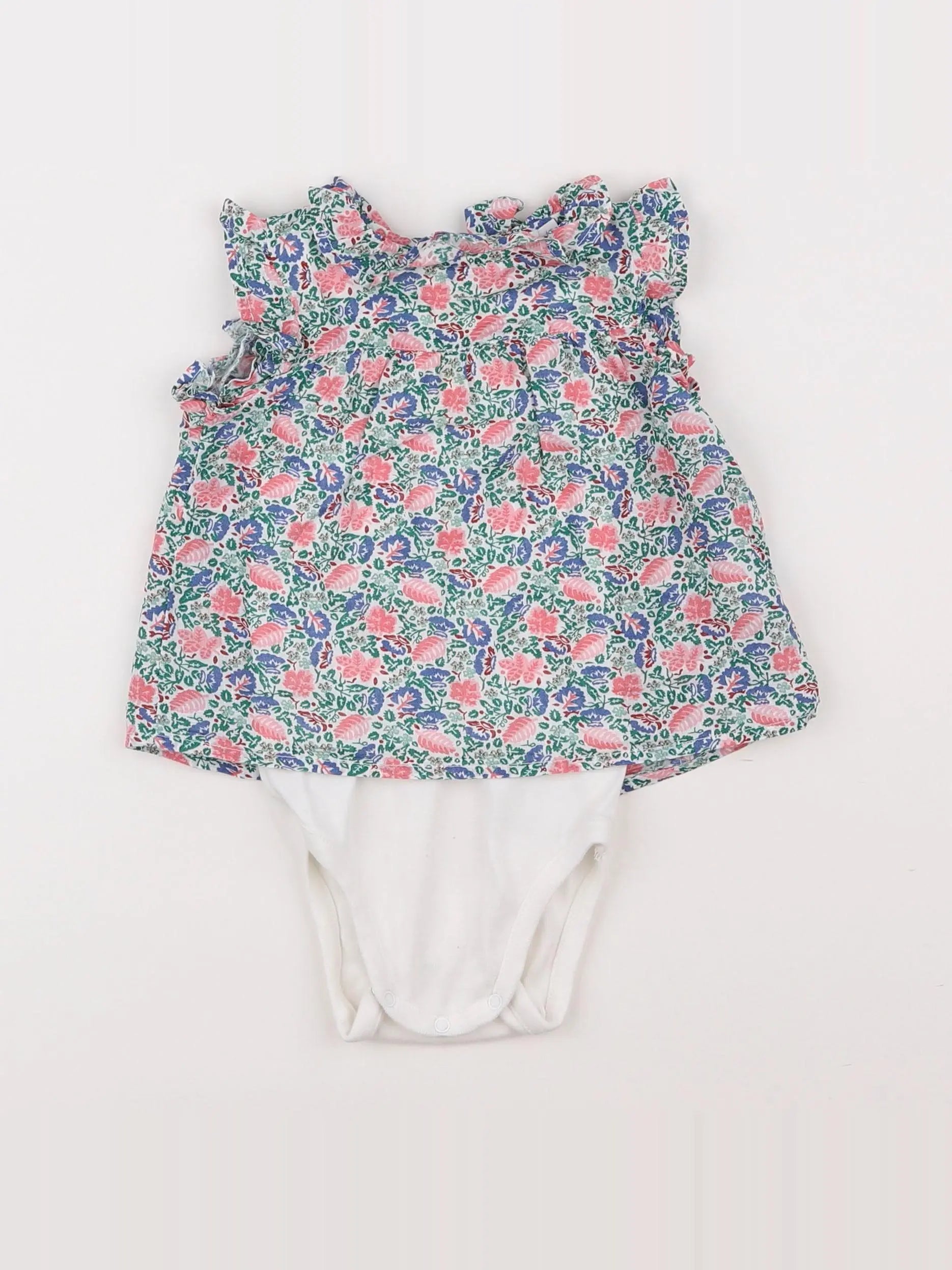 Boutchou - body blouse multicolore - 6 mois