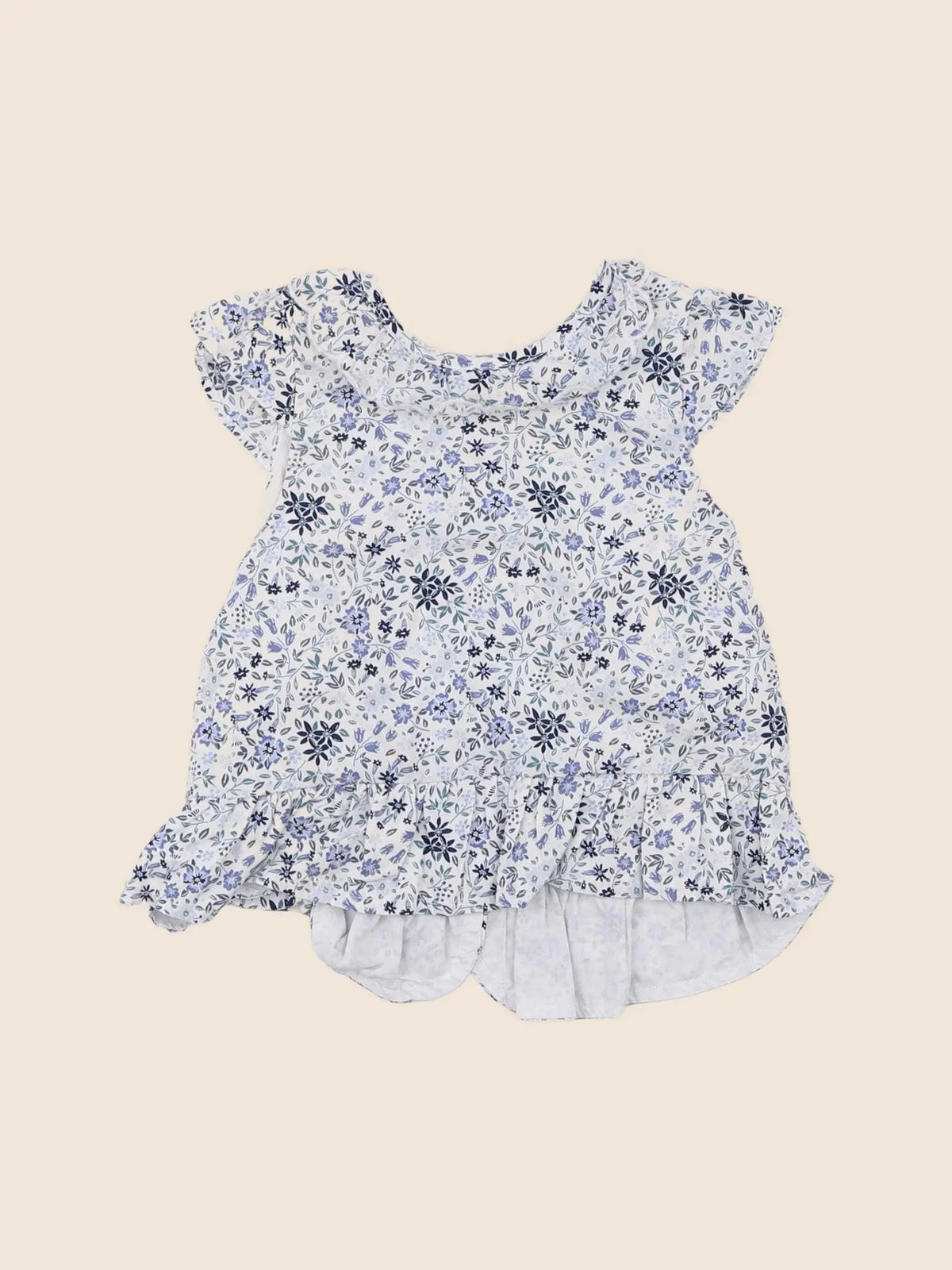 Vertbaudet - blouse bleu - 9 mois
